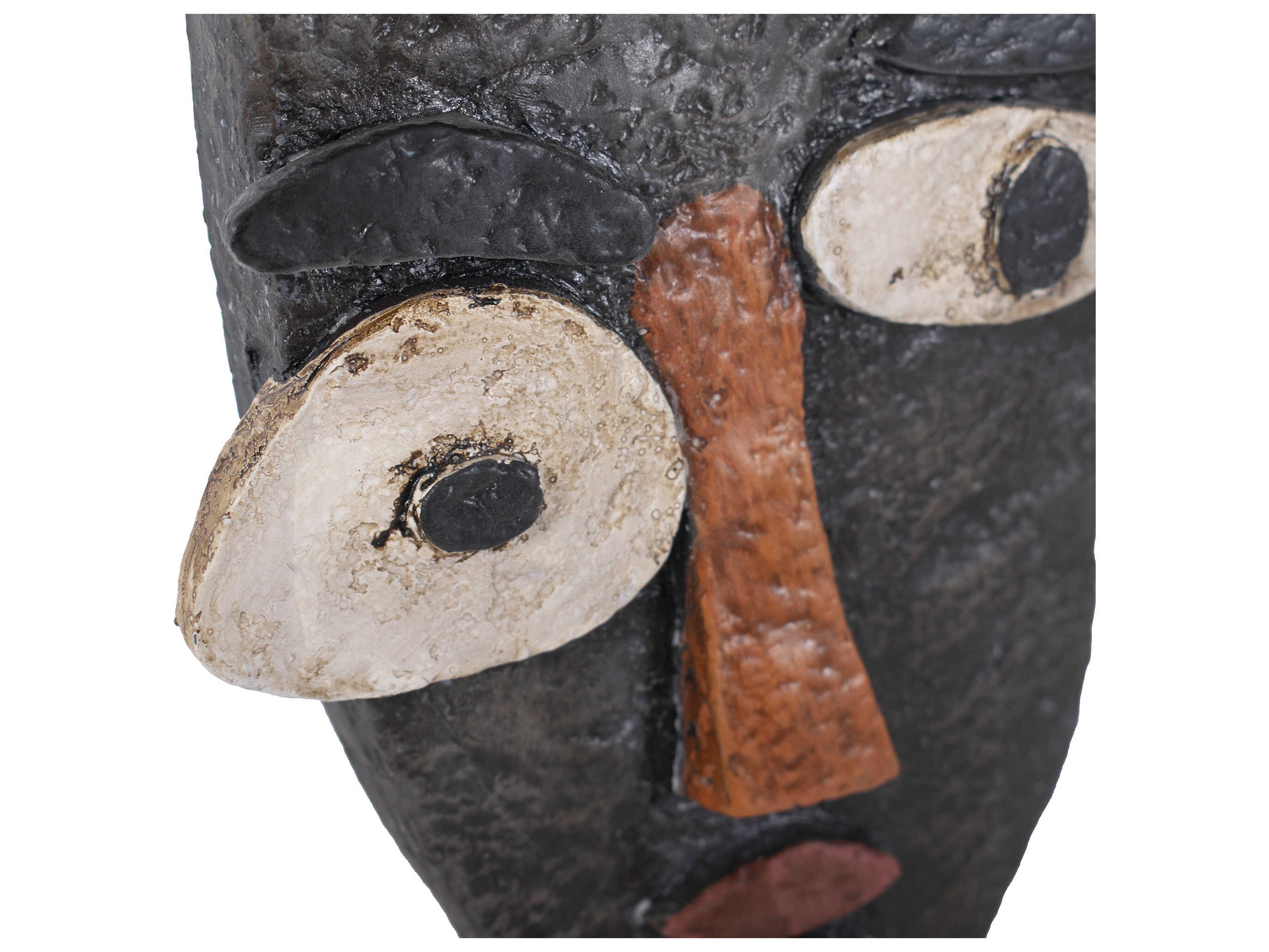 Howard Elliott Black Gray Gold Edgar Sculpture