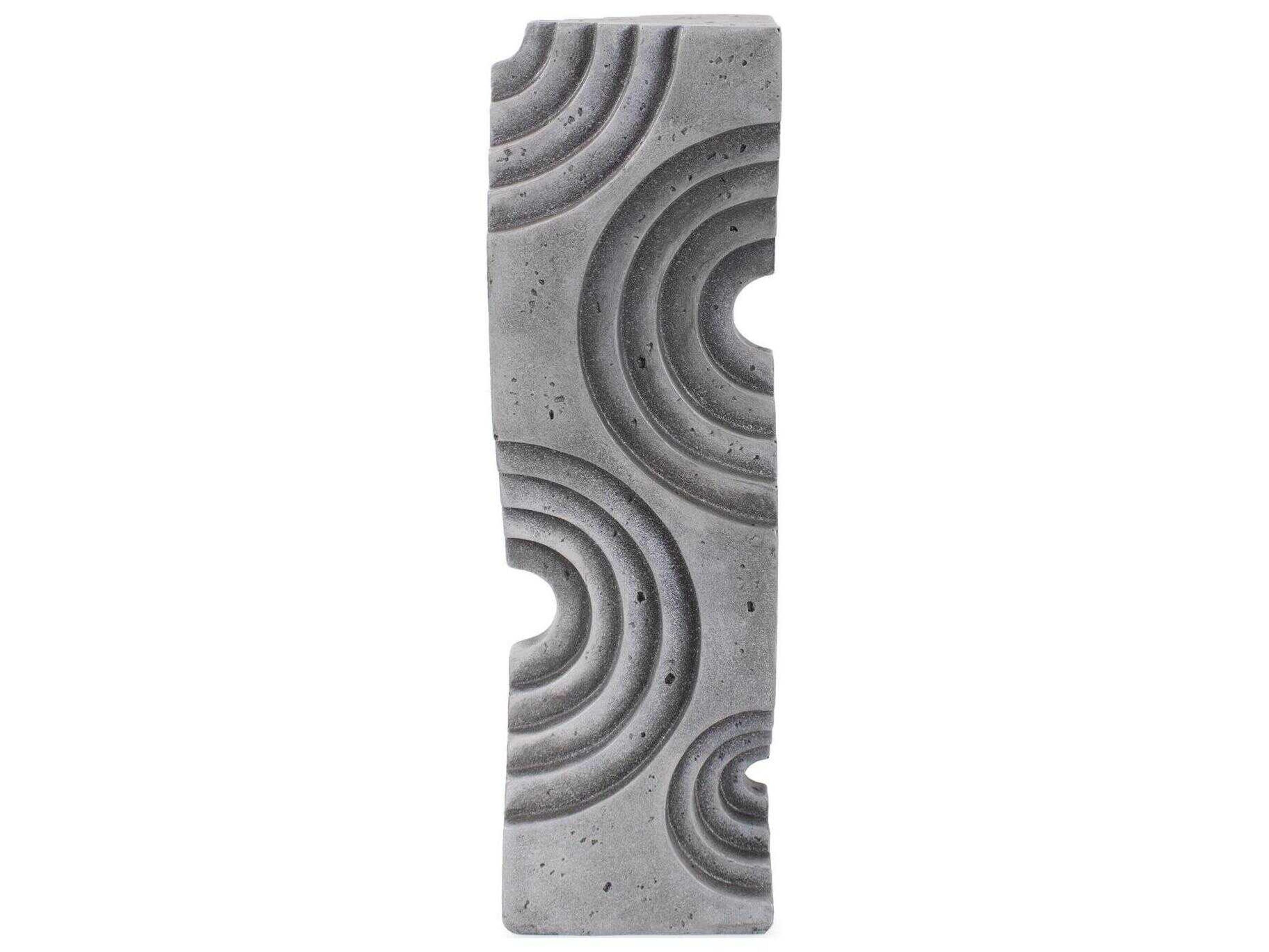 Howard Elliott Cement Gray Elswit Cornice Sculpture