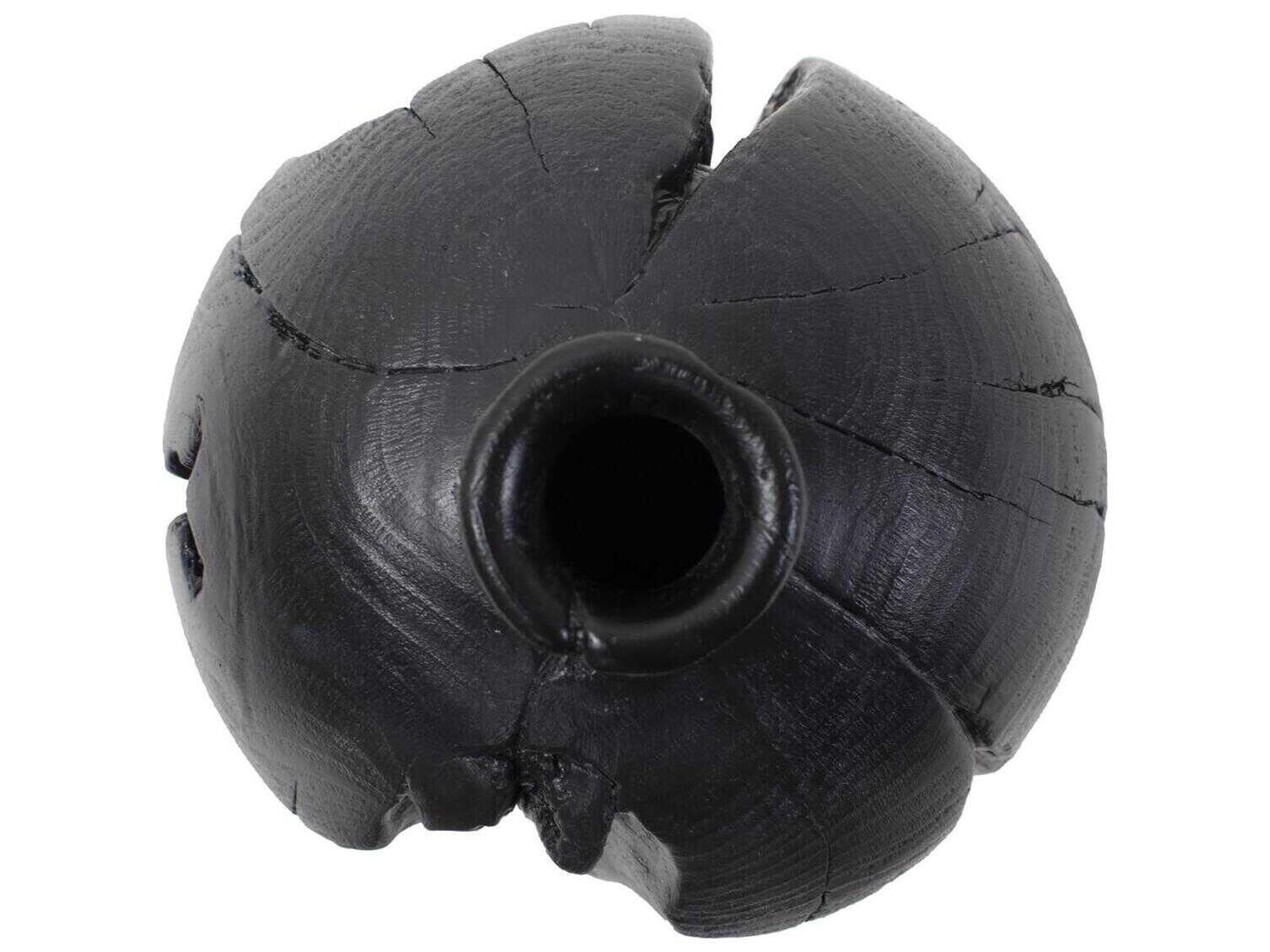 Howard Elliott Haru Textured Matte Black Vase