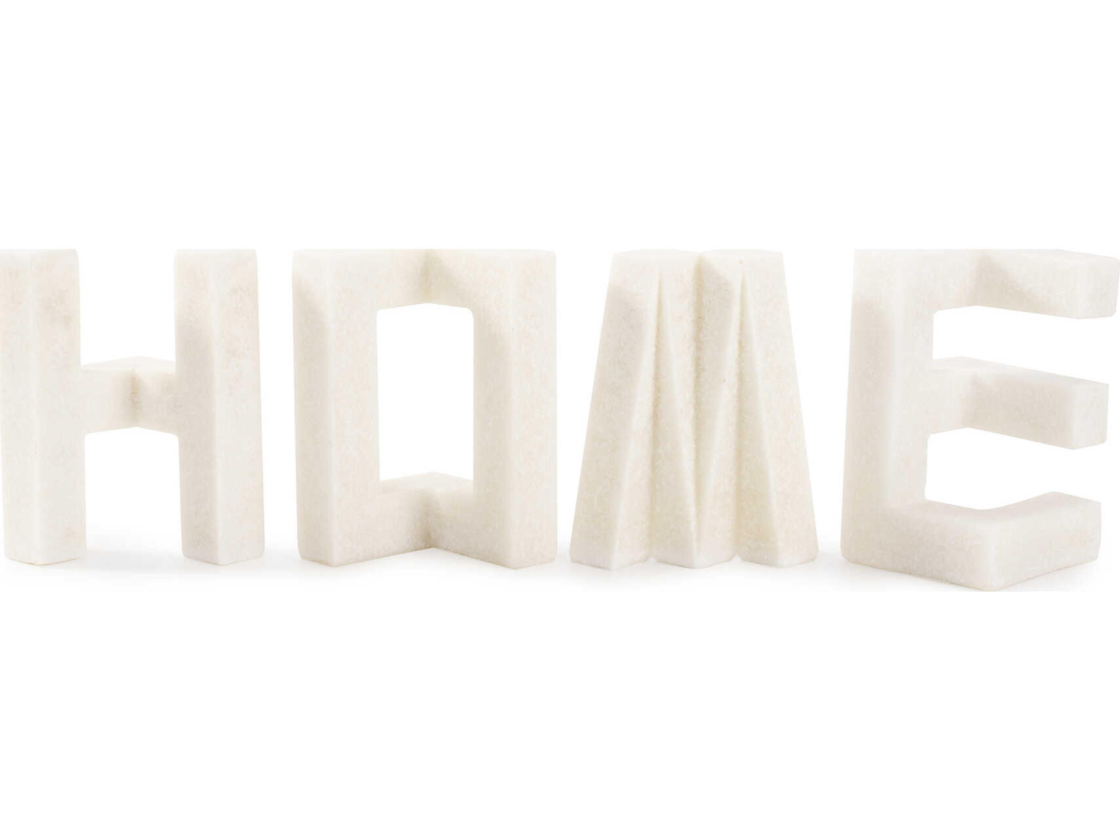 White Home Is In Heart Sculpture