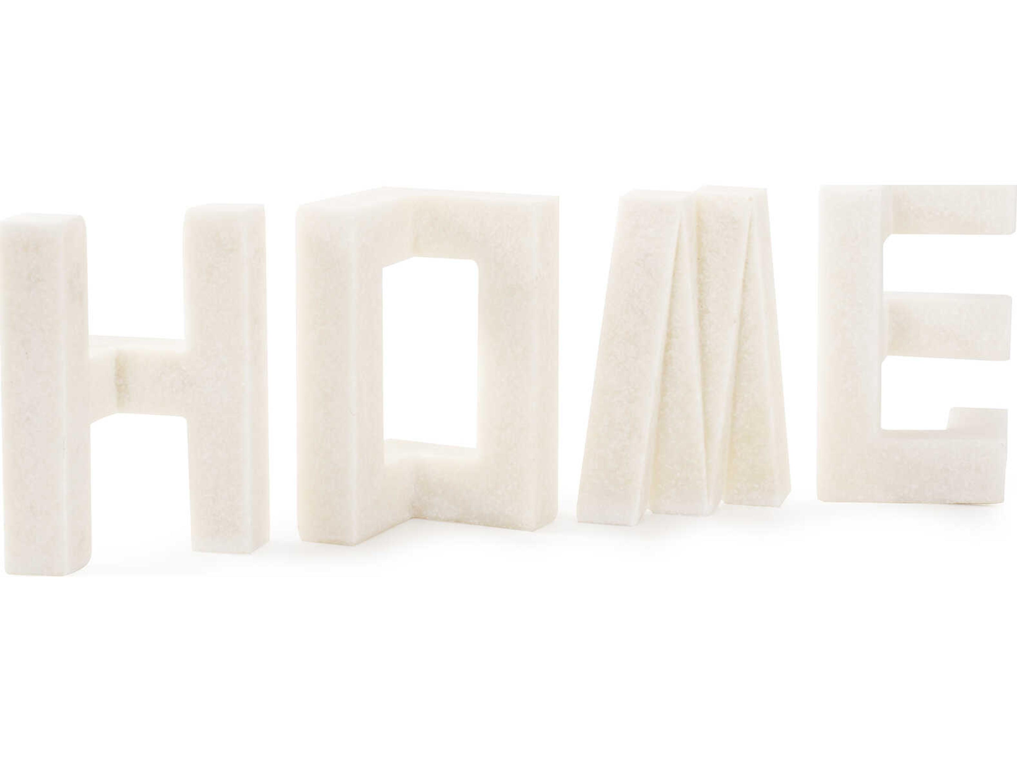 Howard Elliott White Home Is In Heart Sculpture