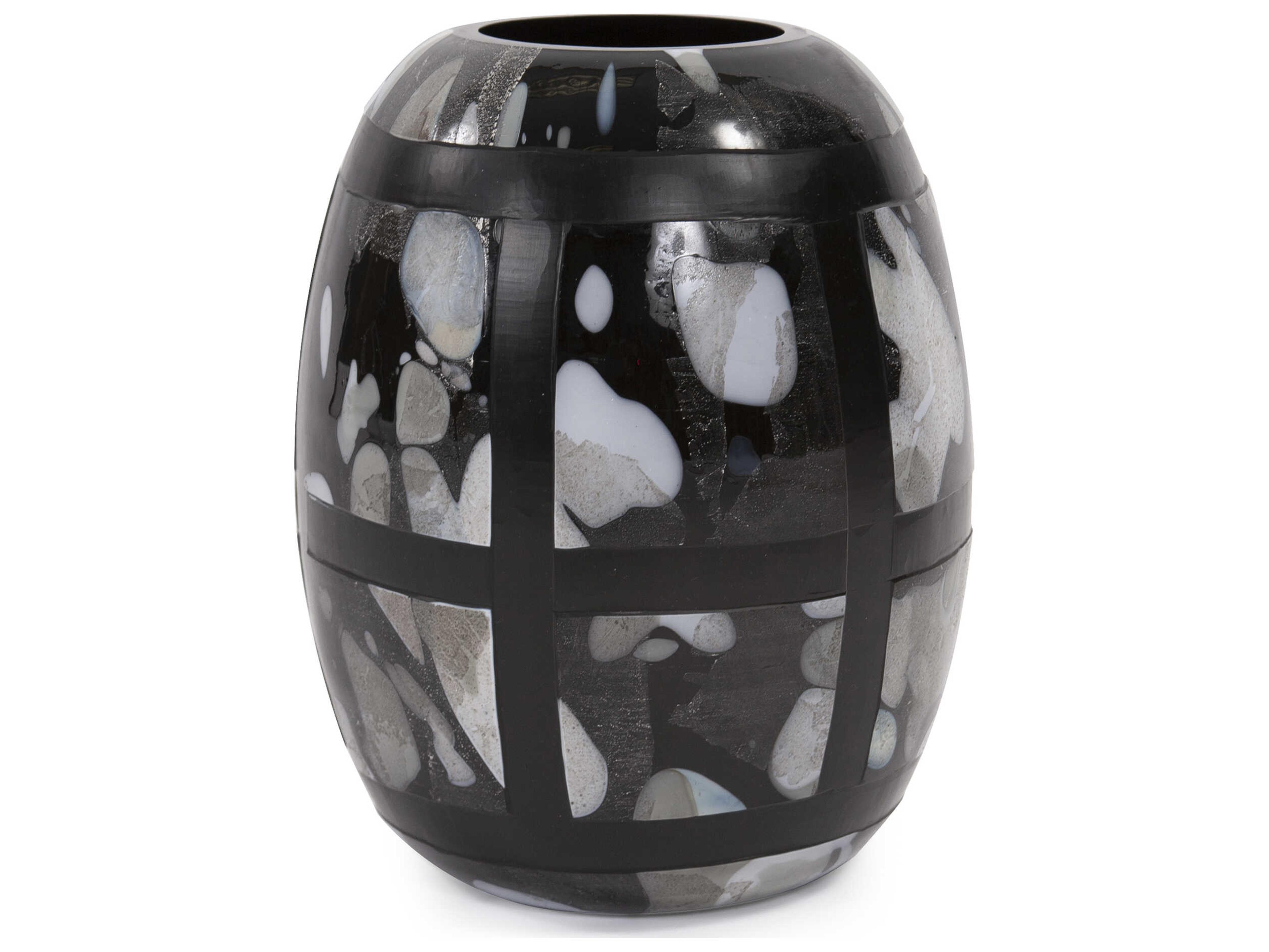 Marden Black White Vase