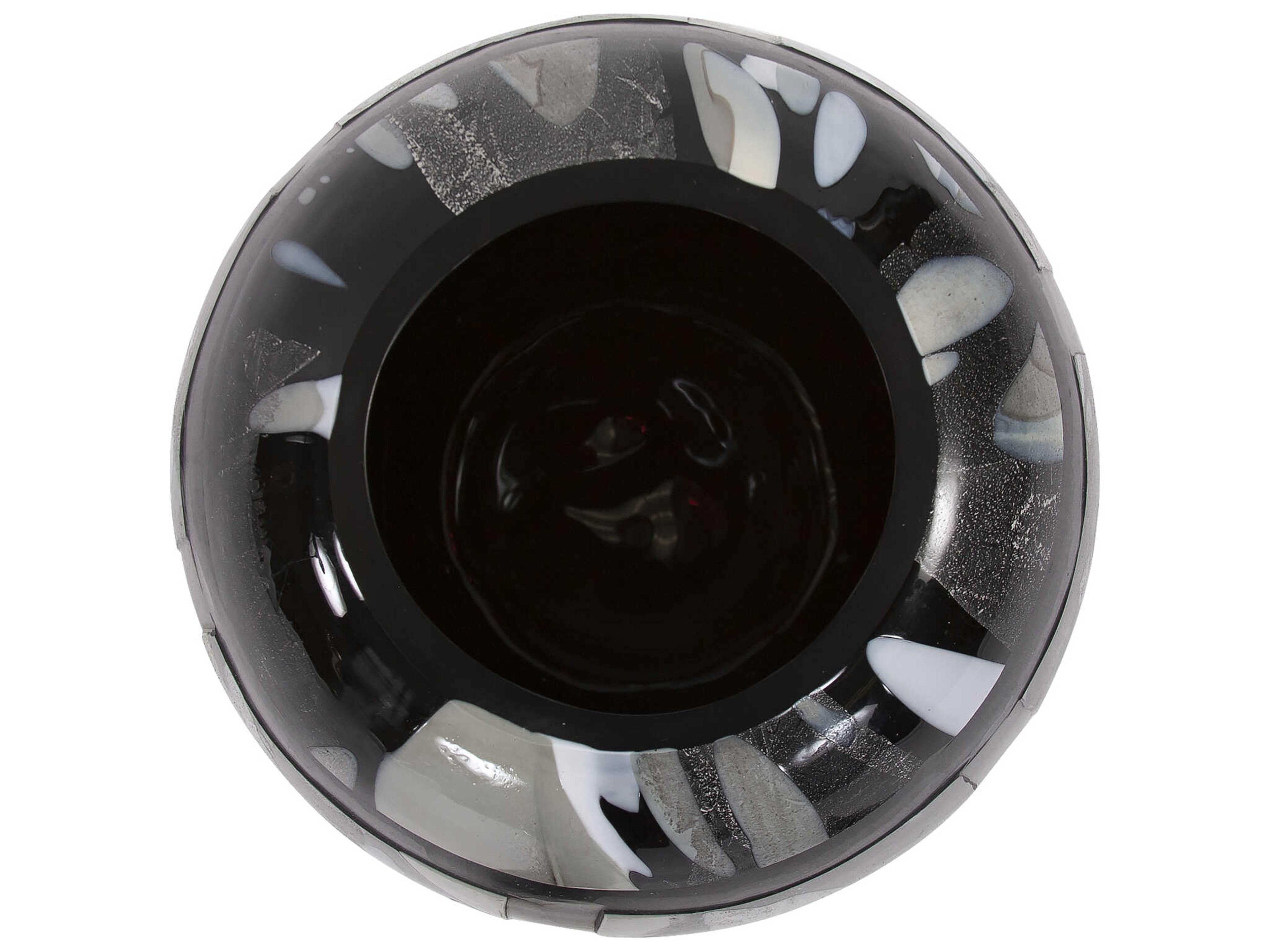 Howard Elliott Marden Black White Vase