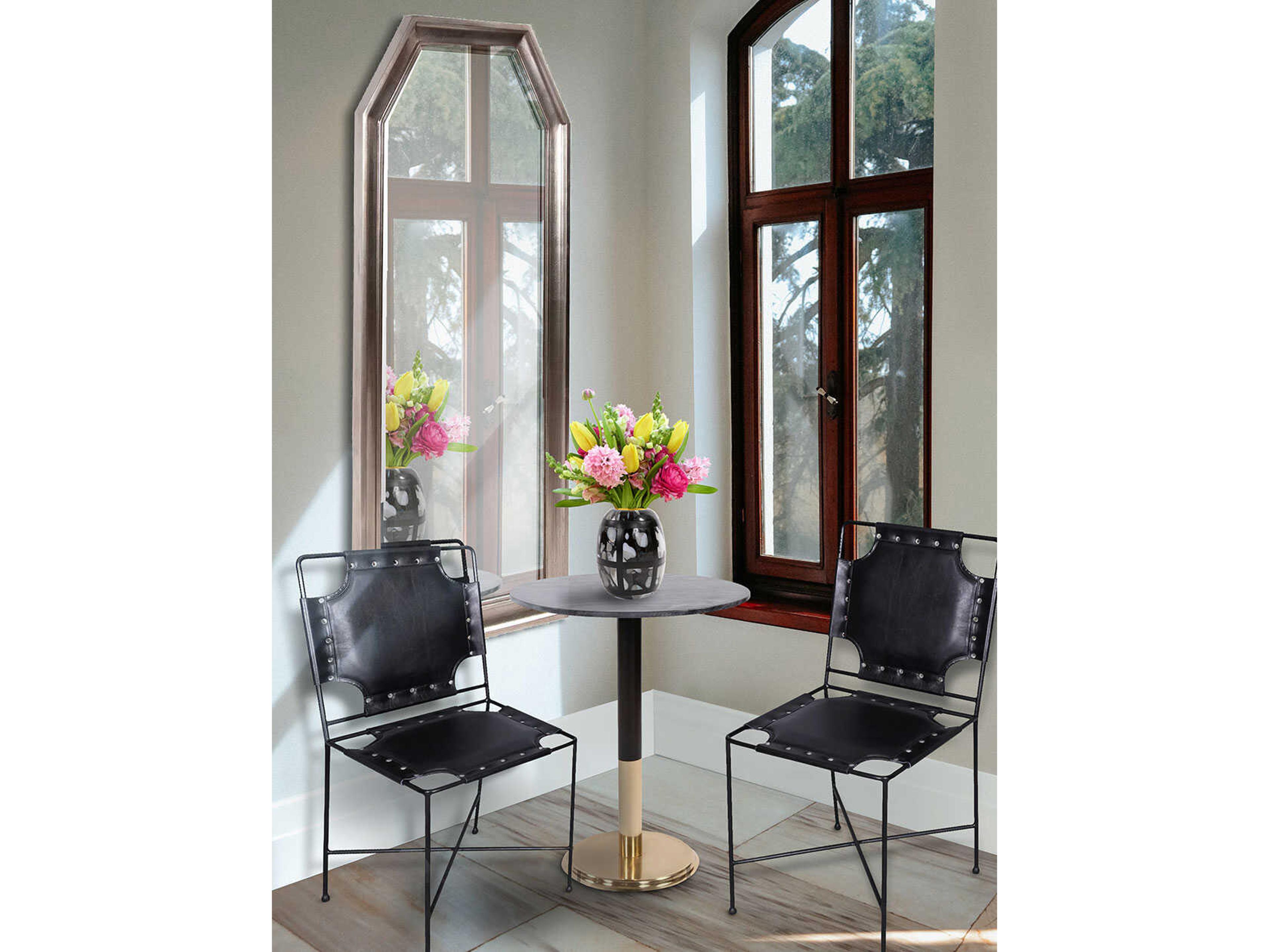 Howard Elliott Marden Black White Vase