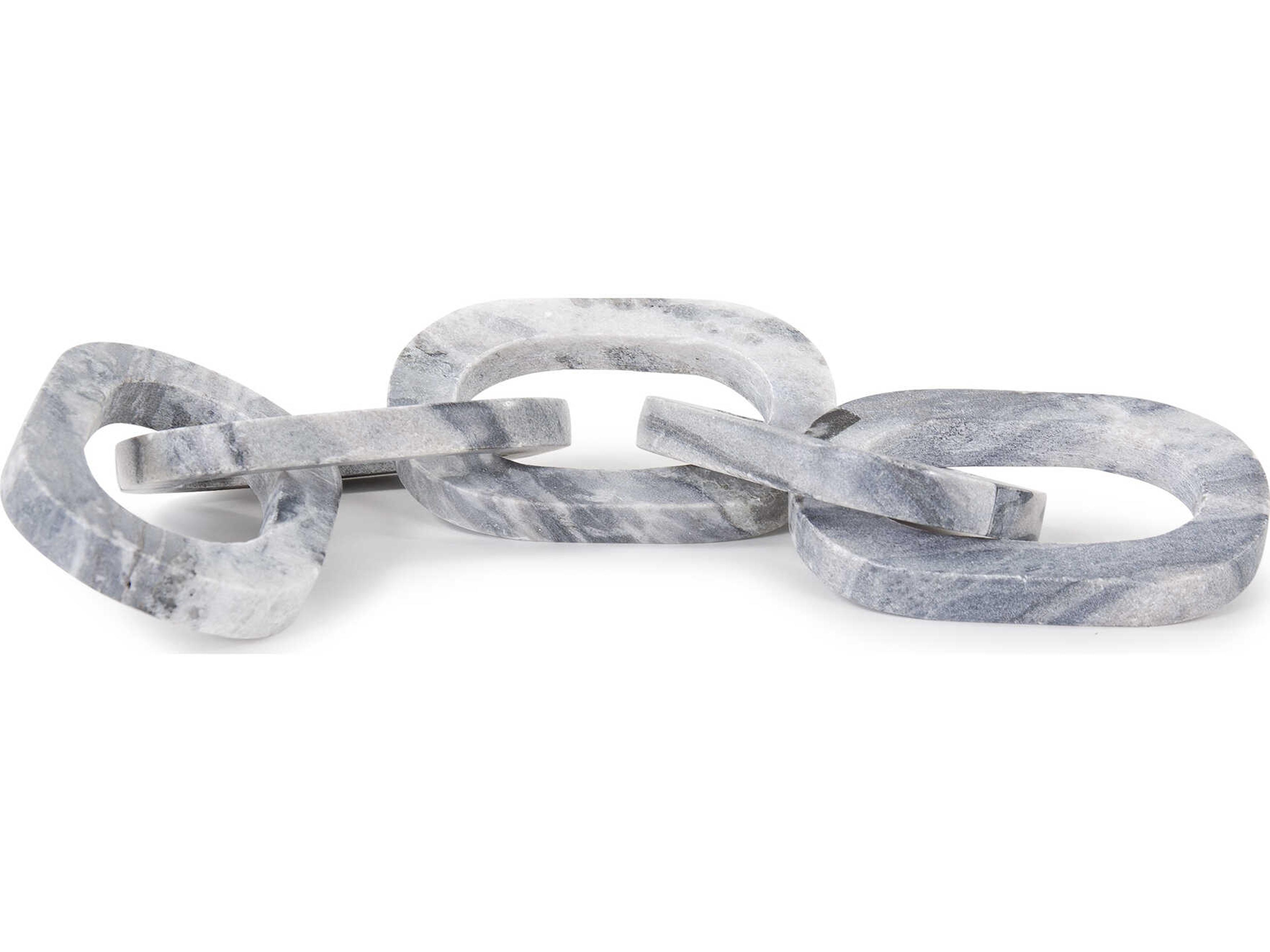 Howard Elliott Makrana Gray Marble Chain