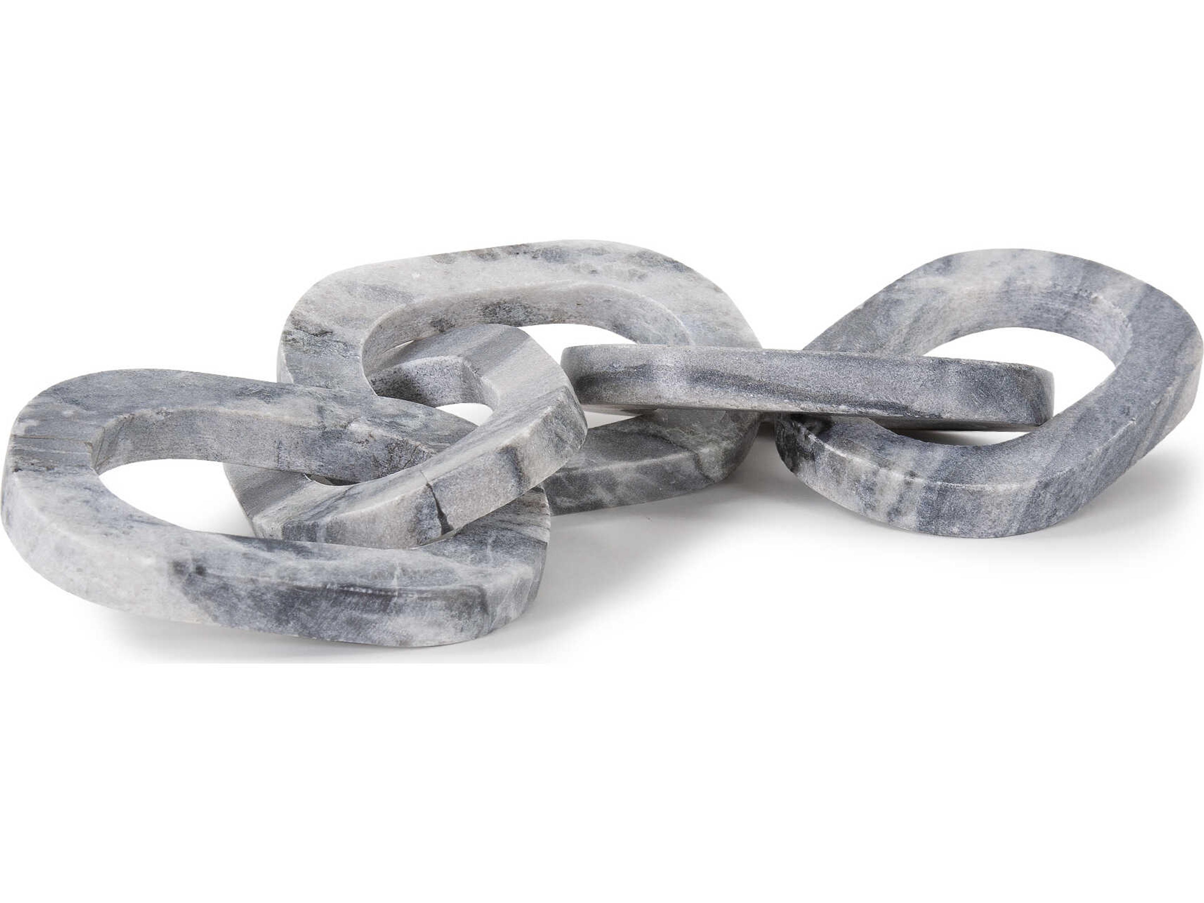 Howard Elliott Makrana Gray Marble Chain