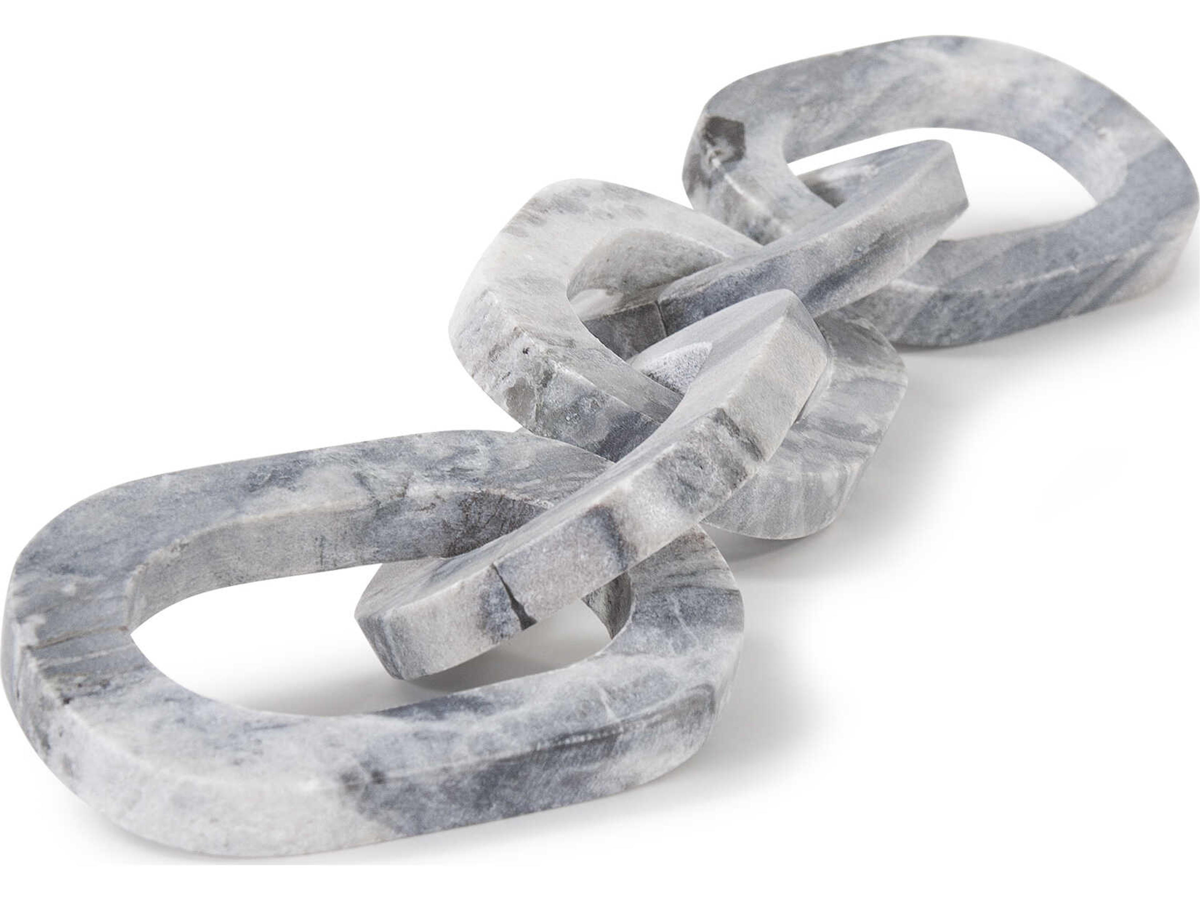 Howard Elliott Makrana Gray Marble Chain