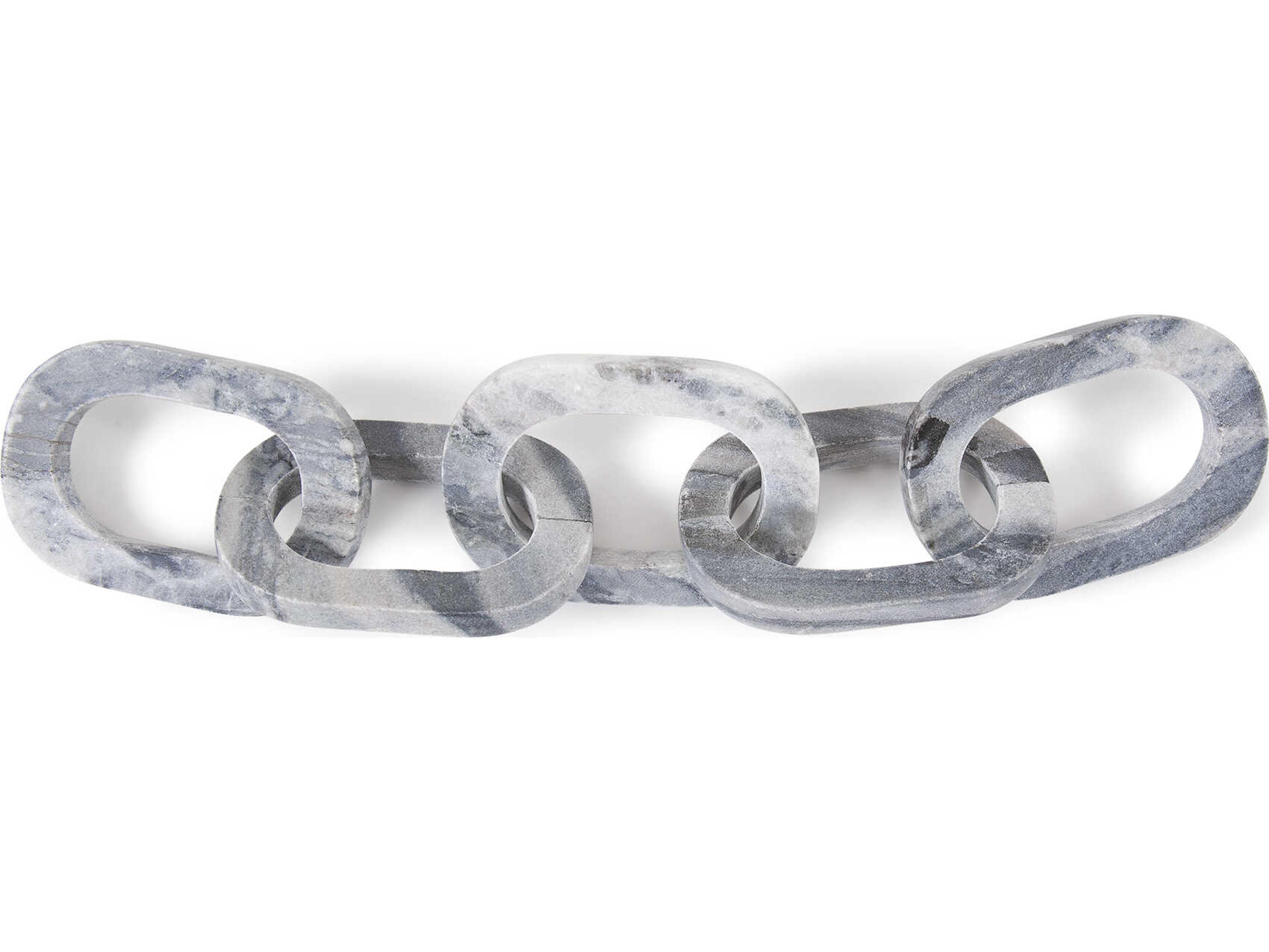 Howard Elliott Makrana Gray Marble Chain