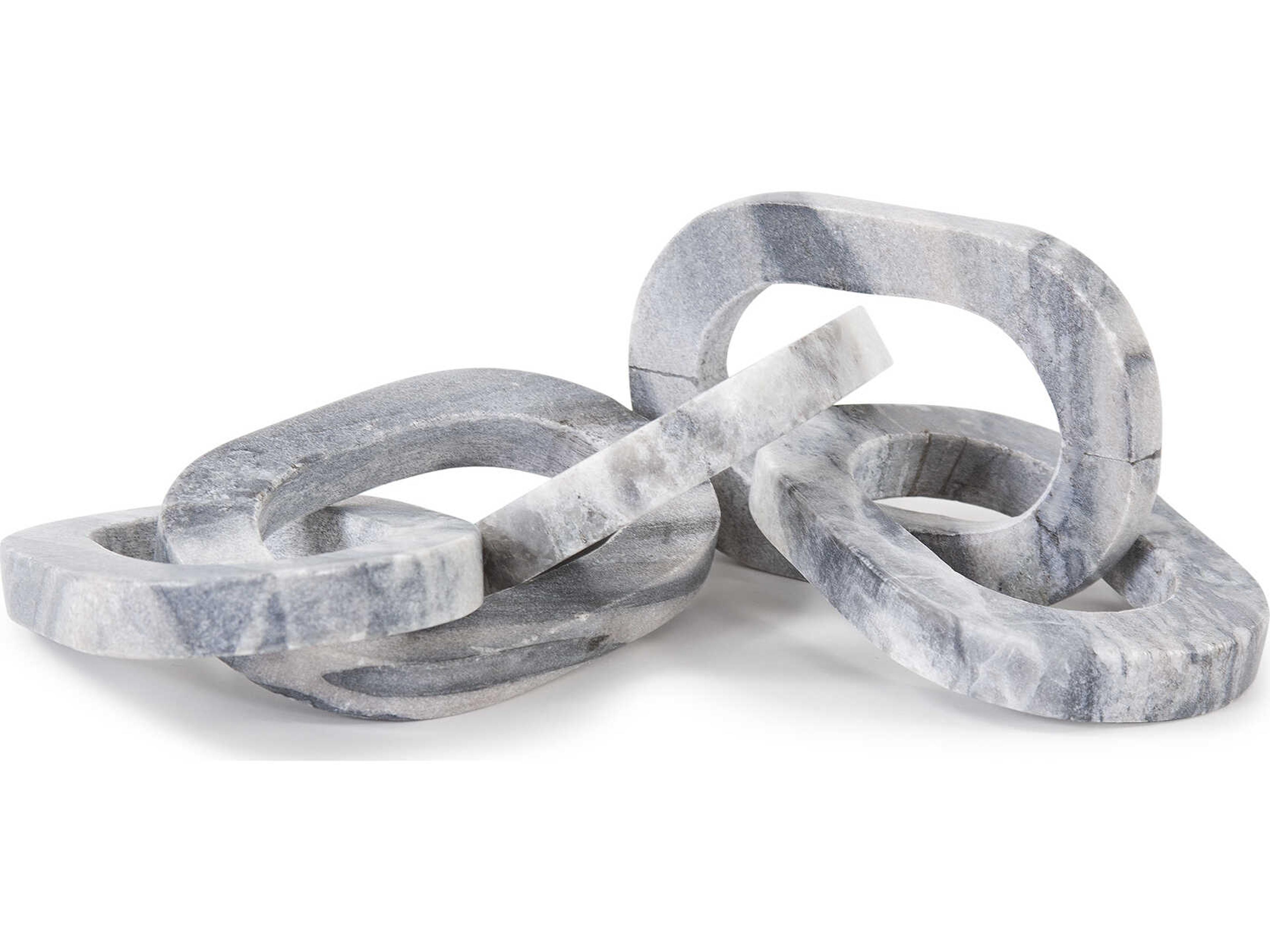 Howard Elliott Makrana Gray Marble Chain