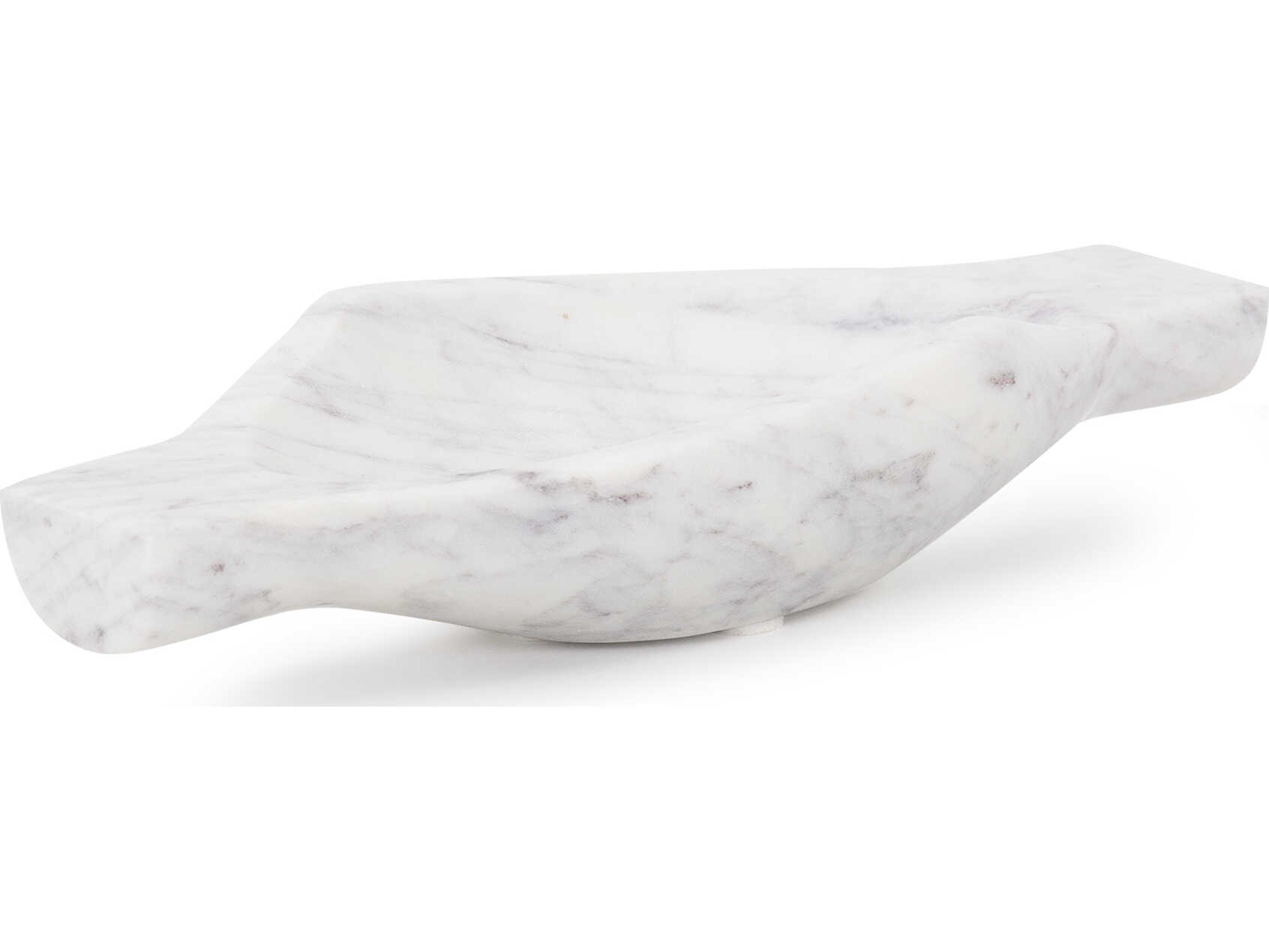 Howard Elliott Delvio White Decorative Bowl