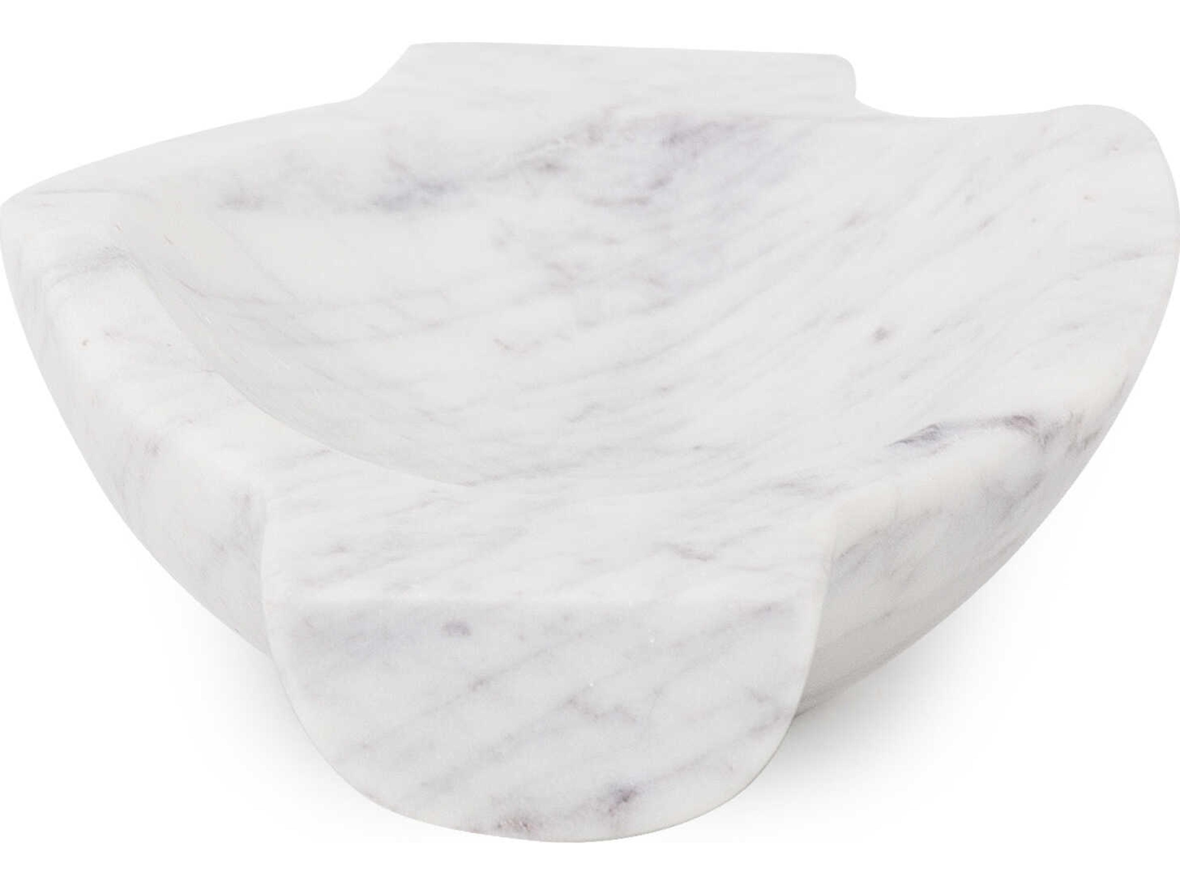 Howard Elliott Delvio White Decorative Bowl