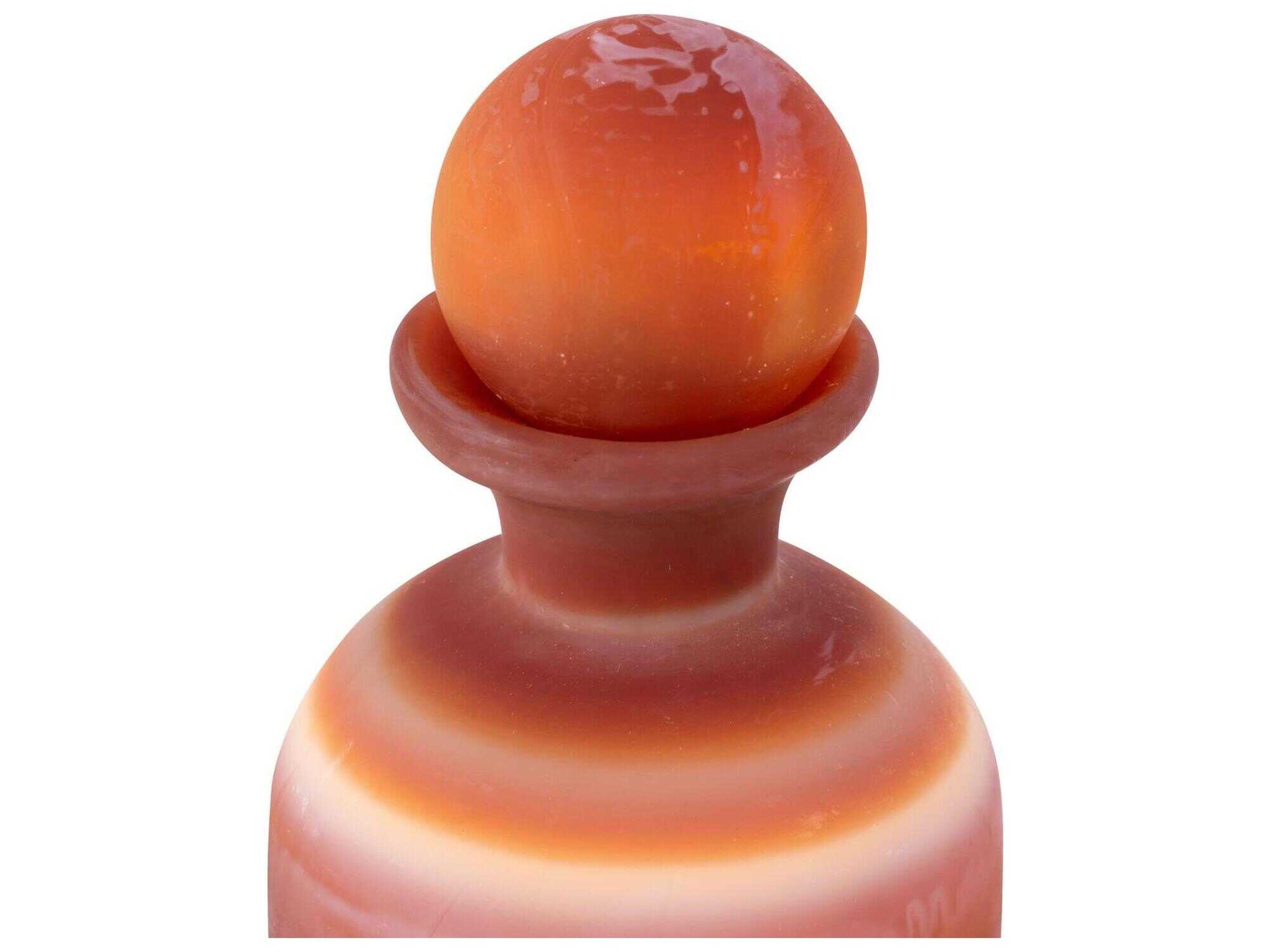 Howard Elliott Mercer Tangerine Vase