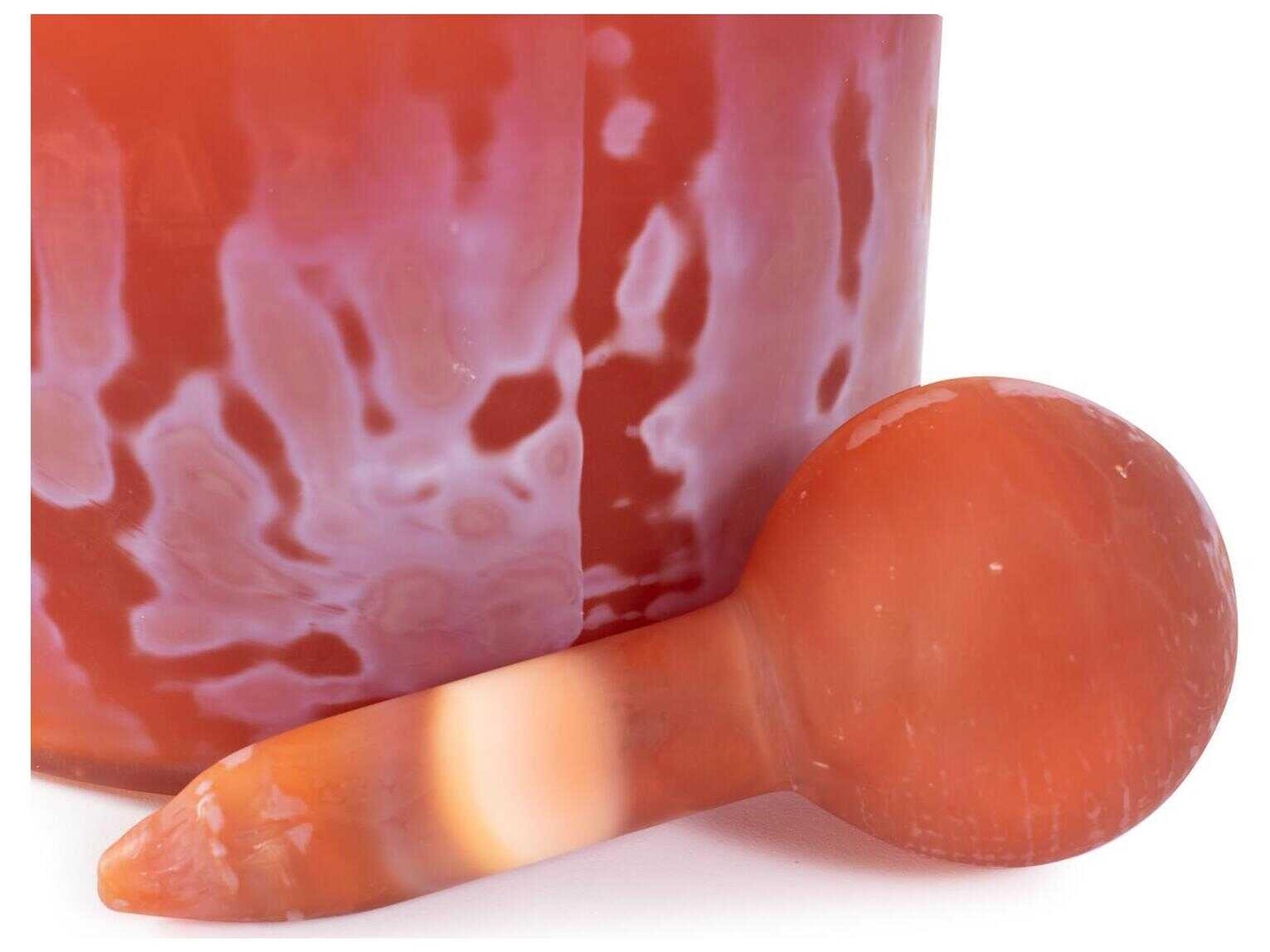 Howard Elliott Mercer Tangerine Vase