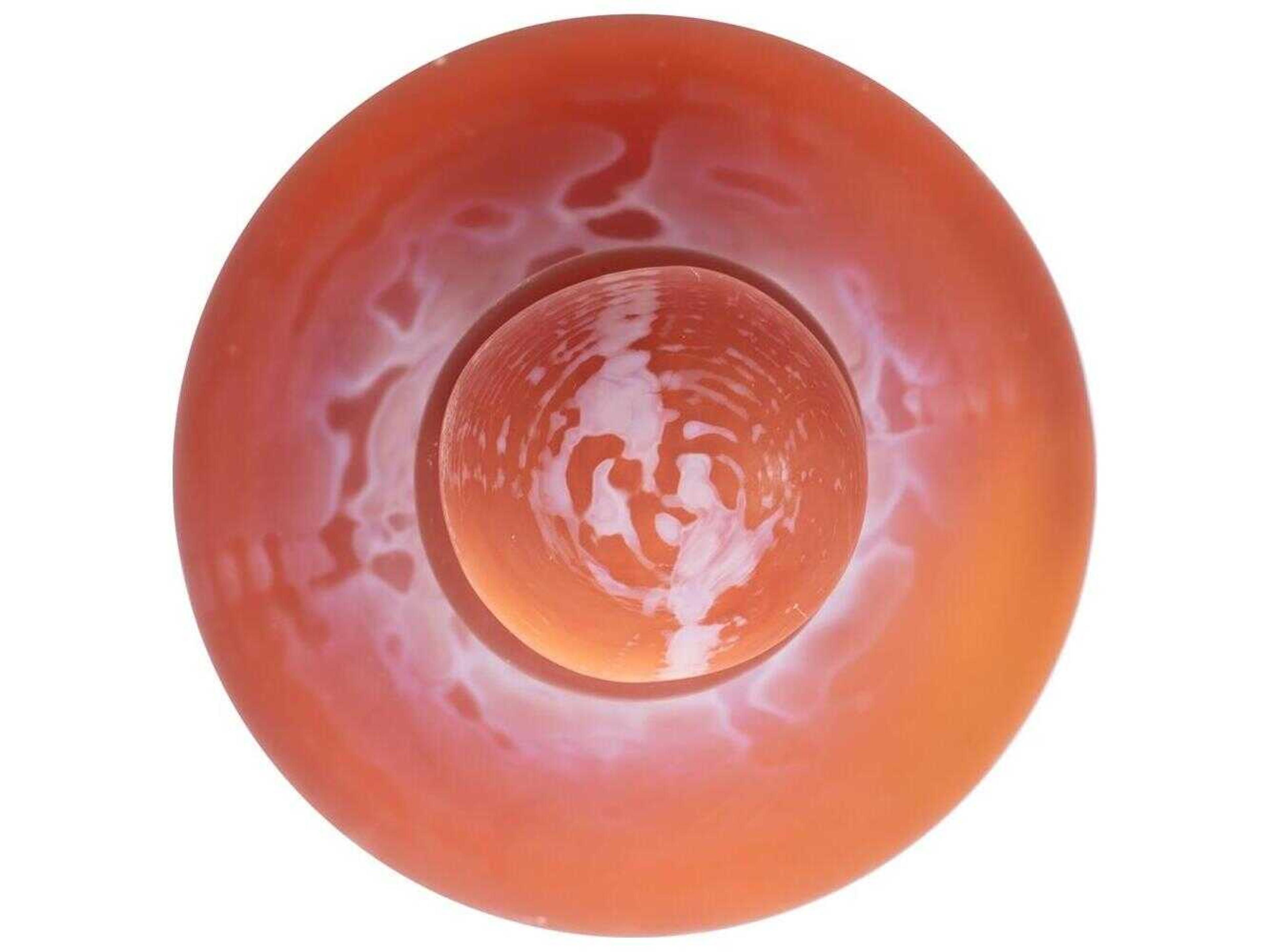 Howard Elliott Mercer Tangerine Vase