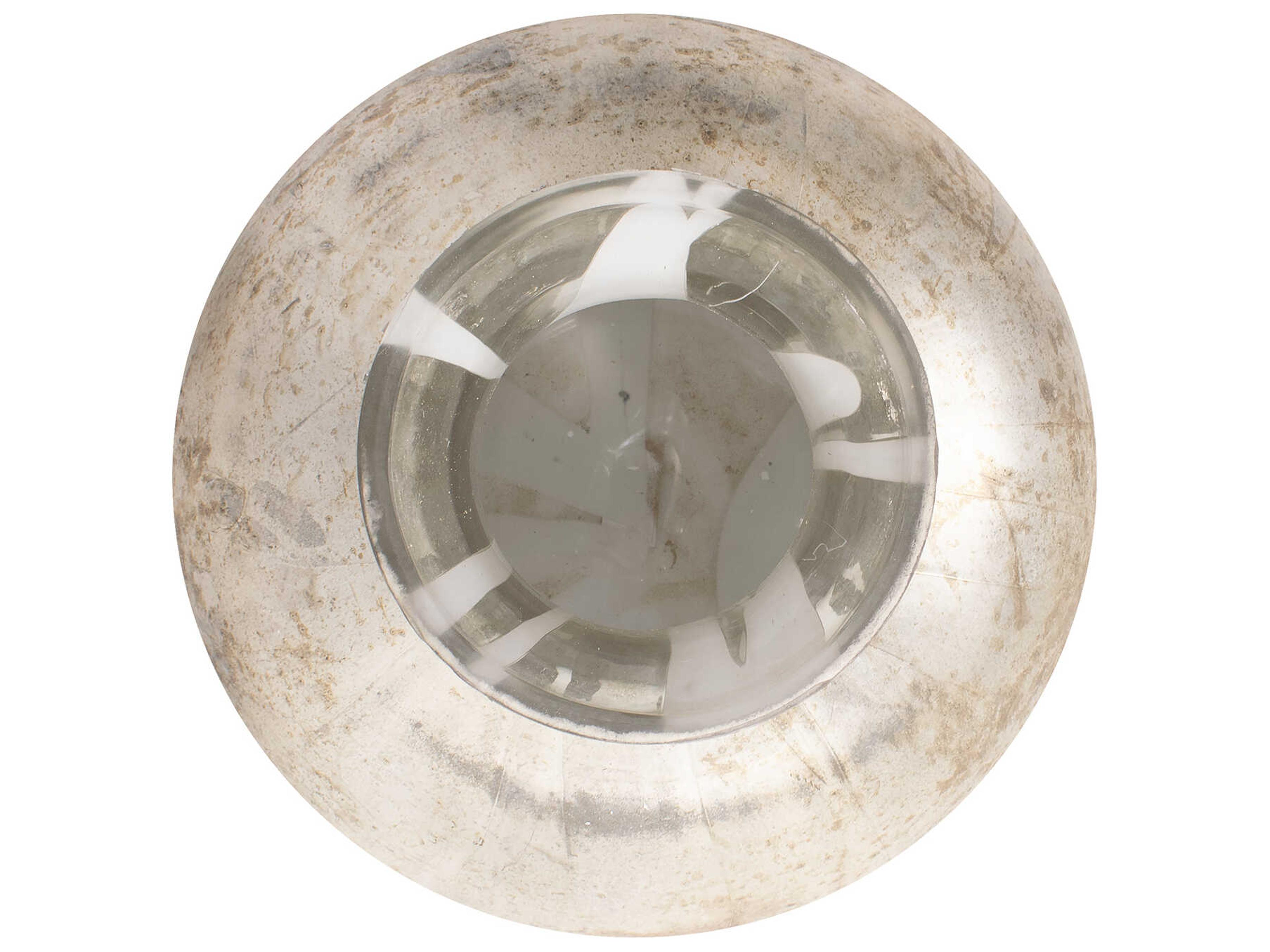 Howard Elliott Beatrice Textured Silver Vase