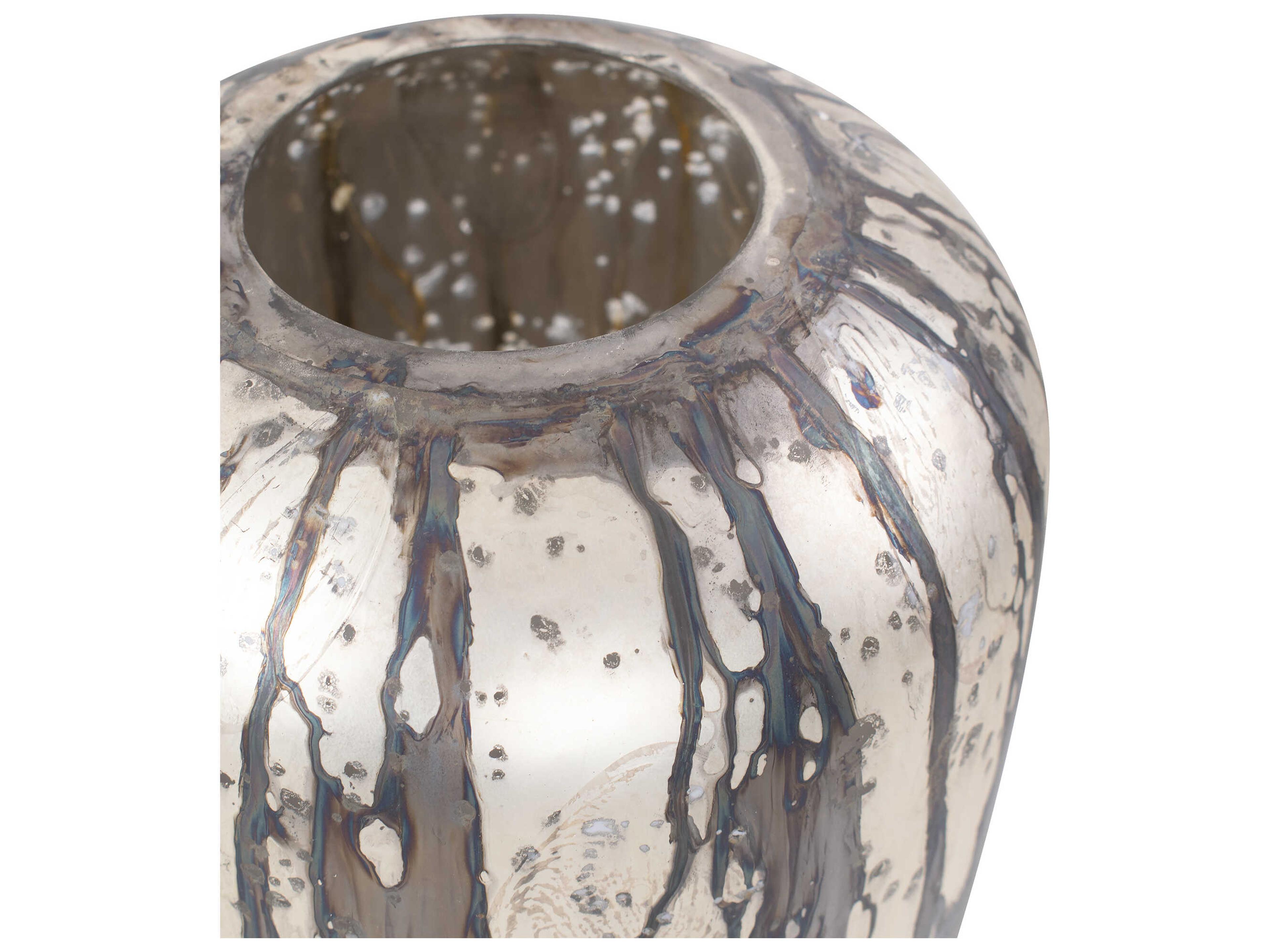 Howard Elliott Callisto Silver Brown Vase