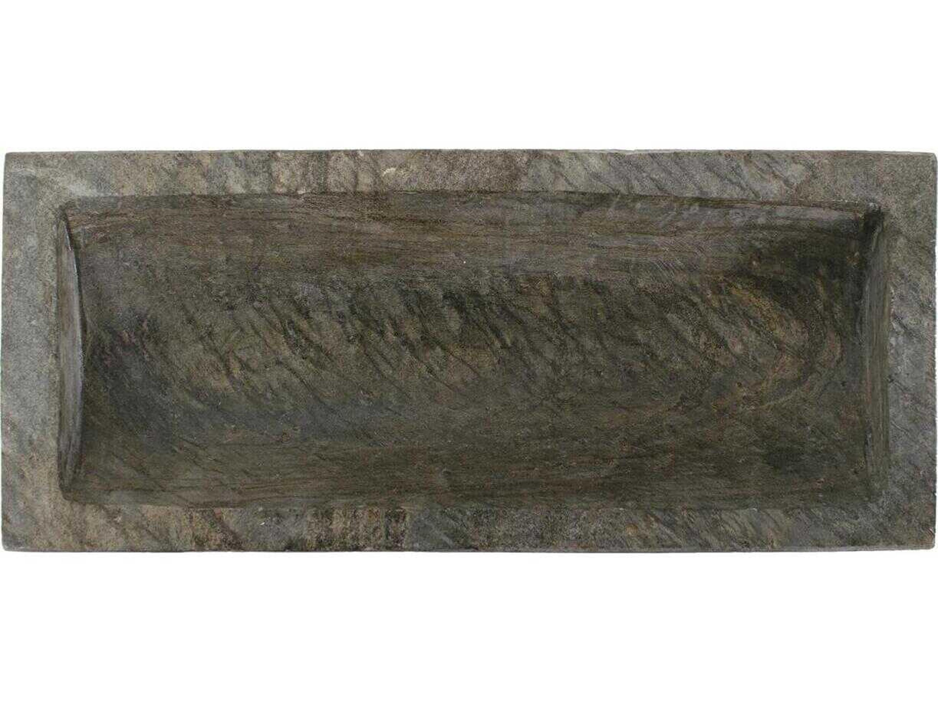 Howard Elliott Dinorwic Gray Taupe Serving Tray