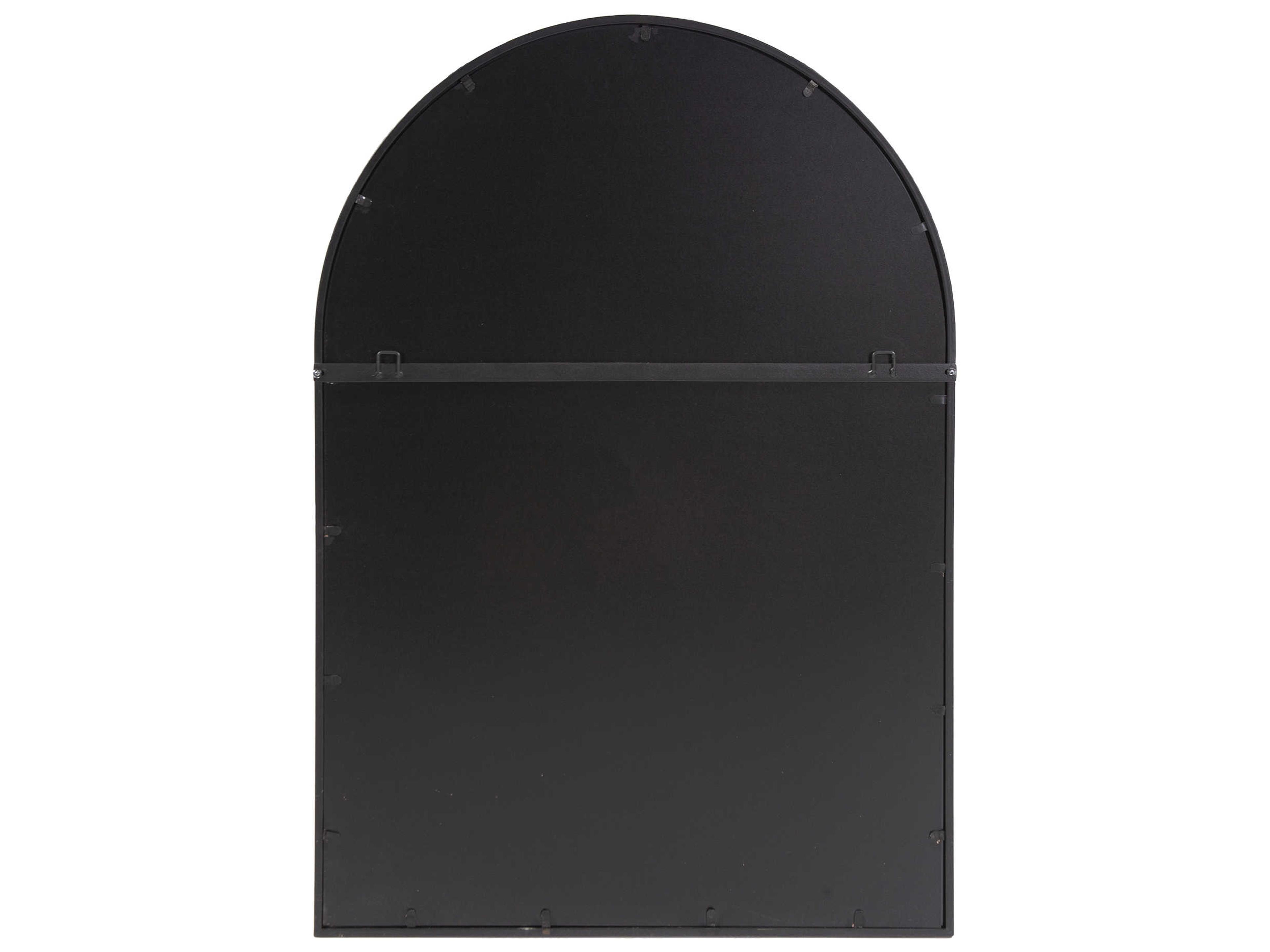 Howard Elliott Fenetre Oil Rubbed Bronze Arched Wall Mirror