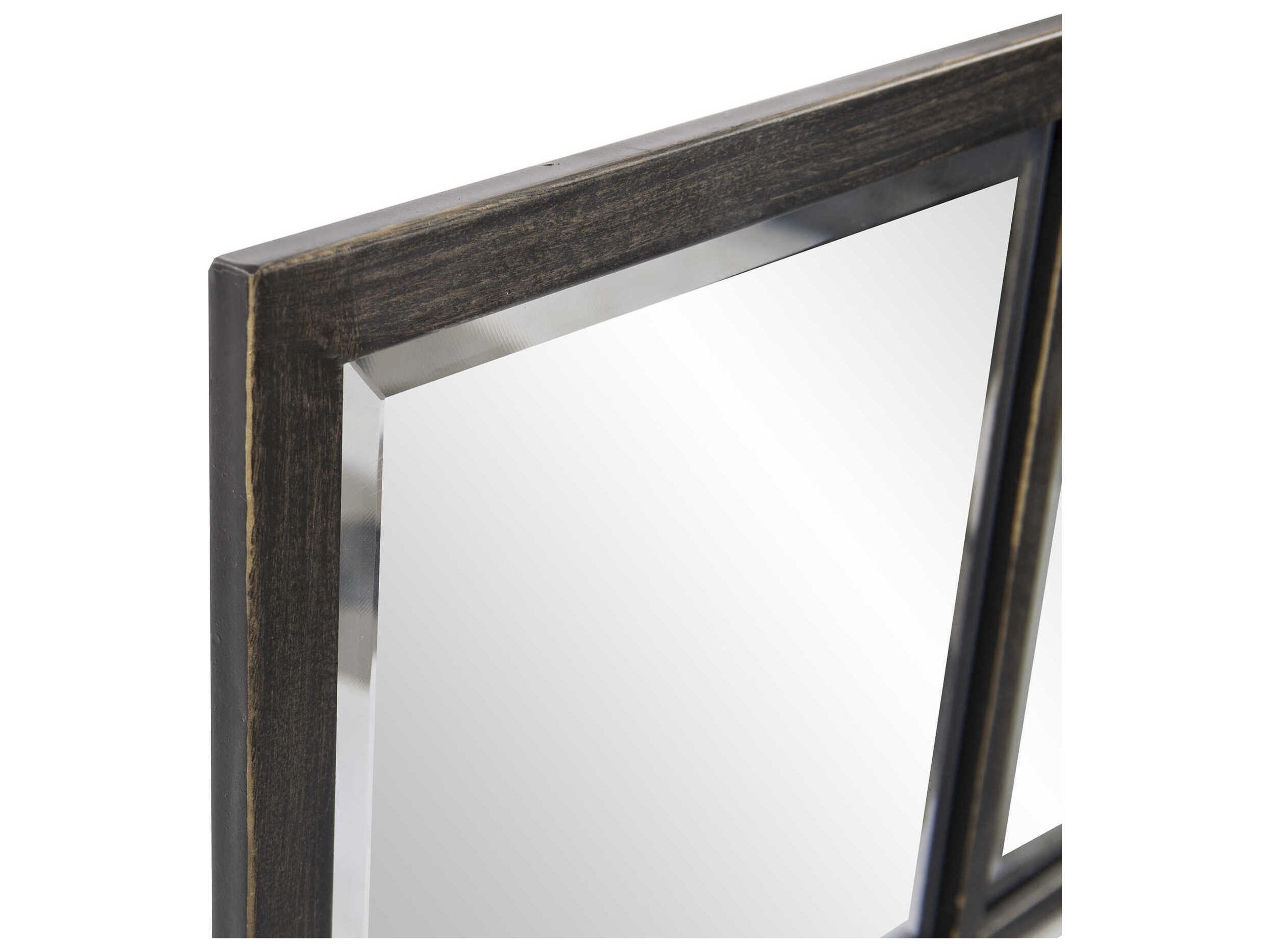 Howard Elliott Atrium Oil Rubbed Bronze Rectangular Wall Mirror