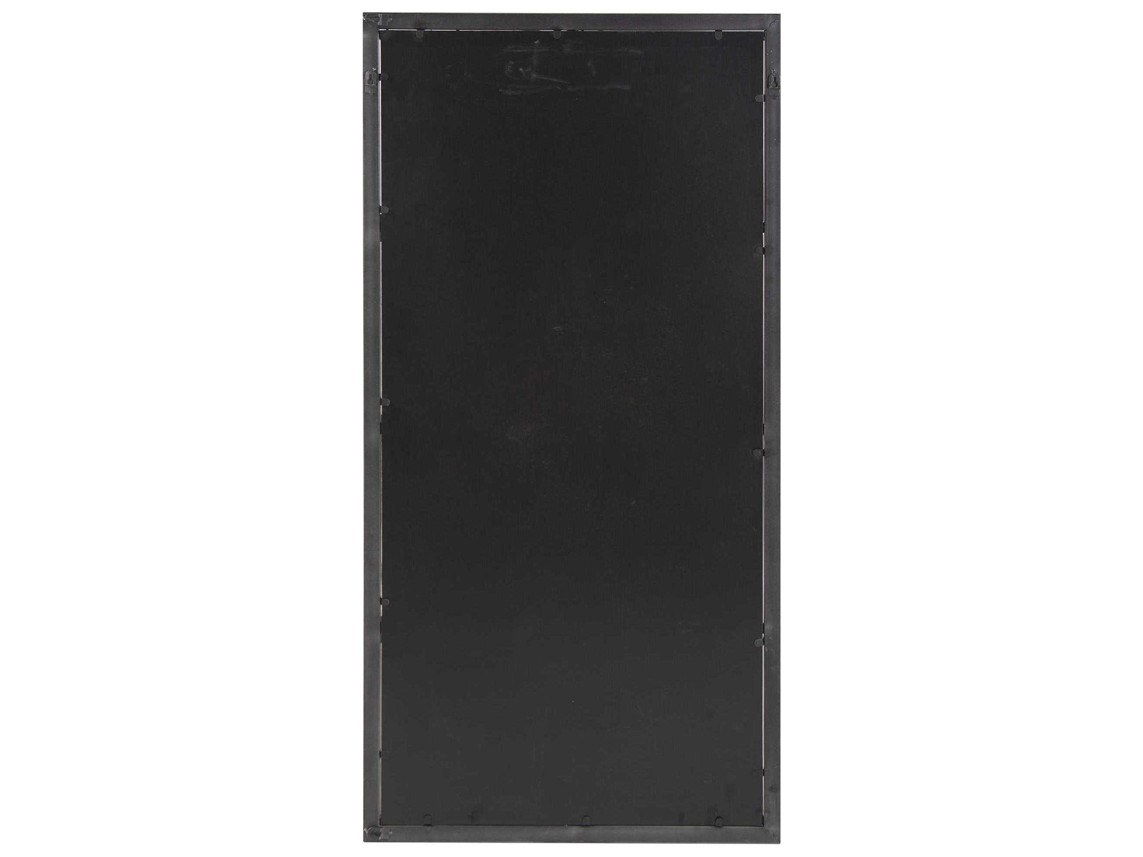 Howard Elliott Atrium Oil Rubbed Bronze Rectangular Wall Mirror