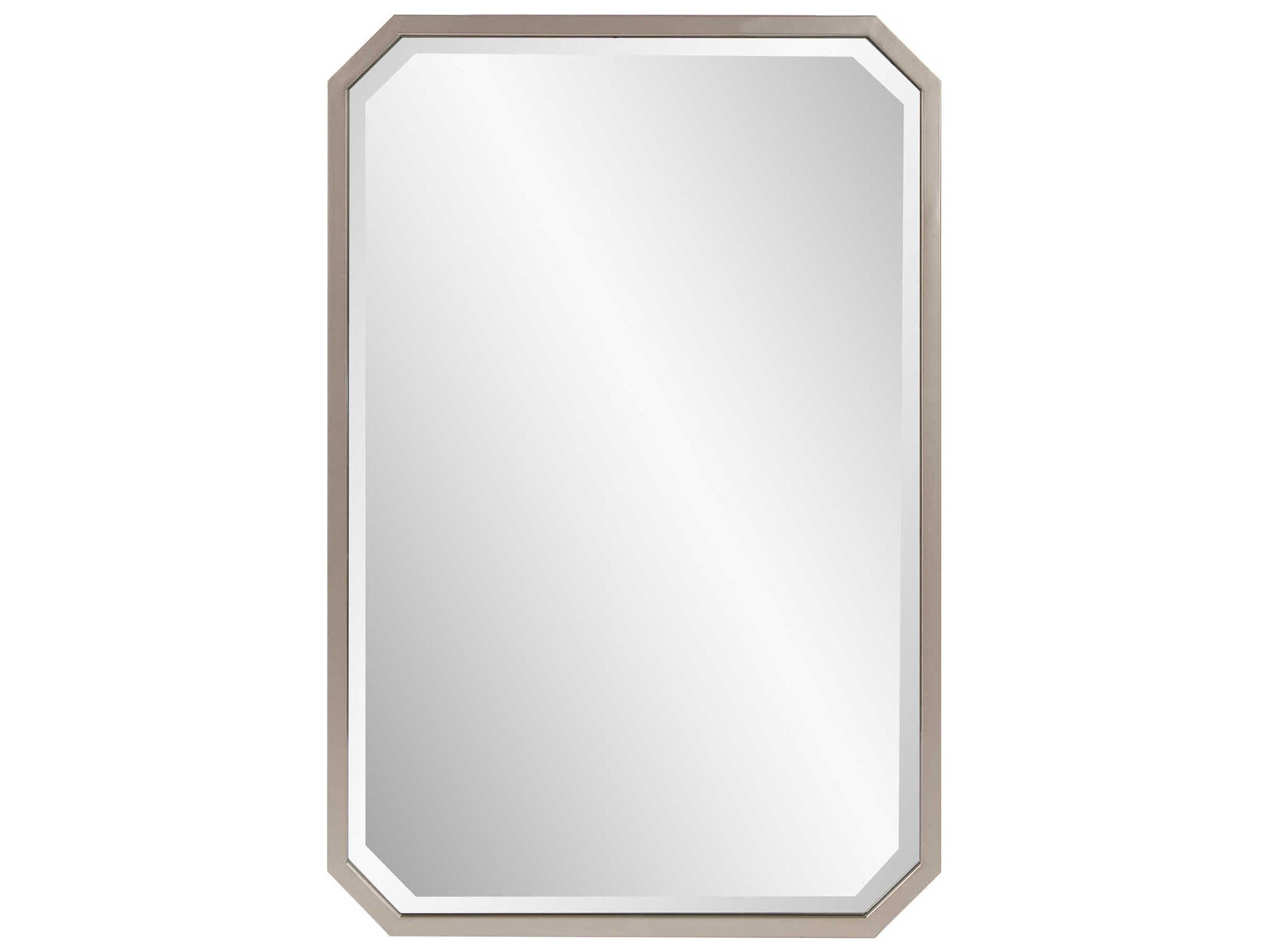 Howard Elliott Londyn Champagne Silver Rectangular Wall Mirror