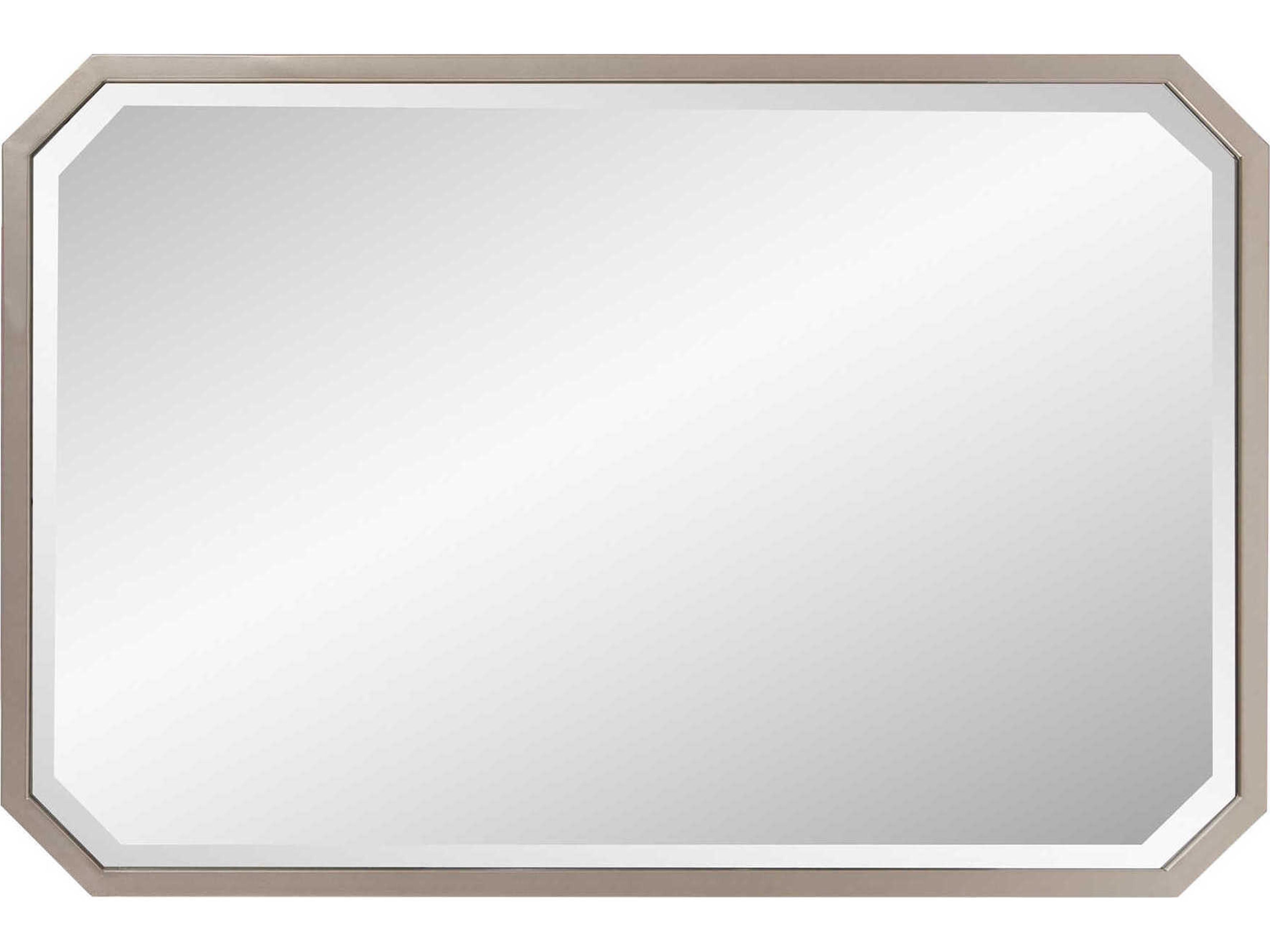 Howard Elliott Londyn Champagne Silver Rectangular Wall Mirror