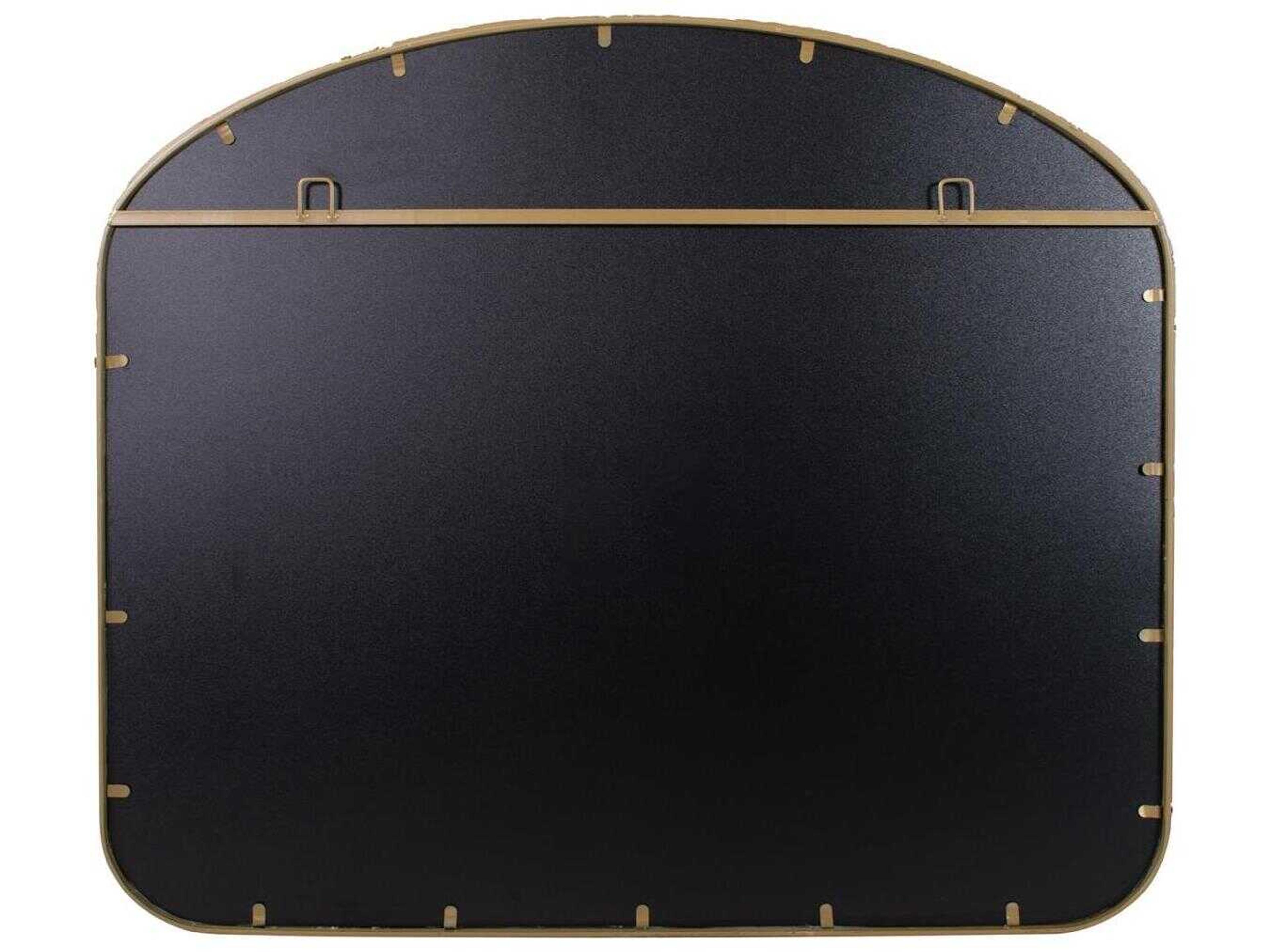 Howard Elliott Marius Arched Antique Gold Wall Mirror