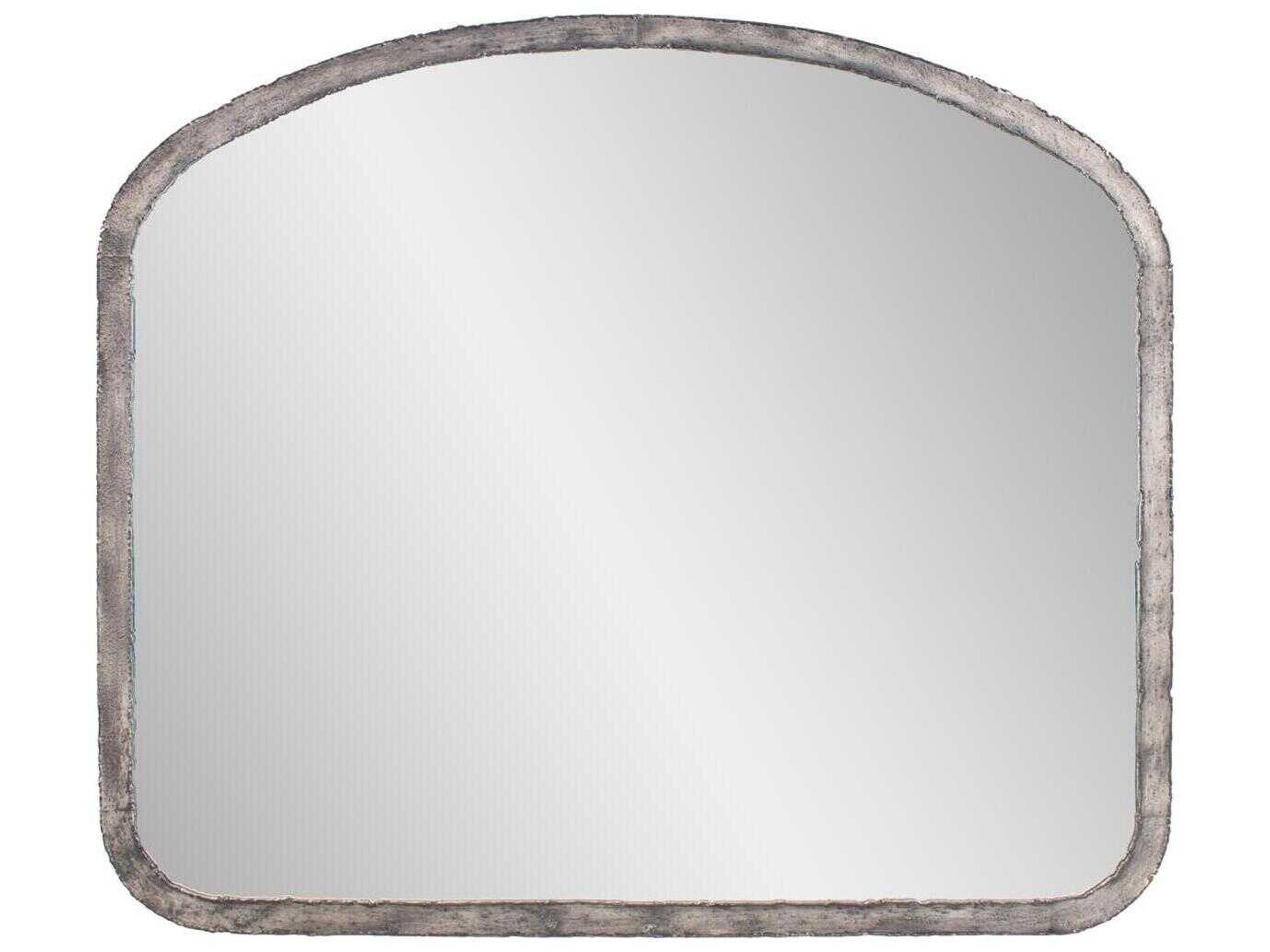 Marius Arched Antique Silver Wall Mirror