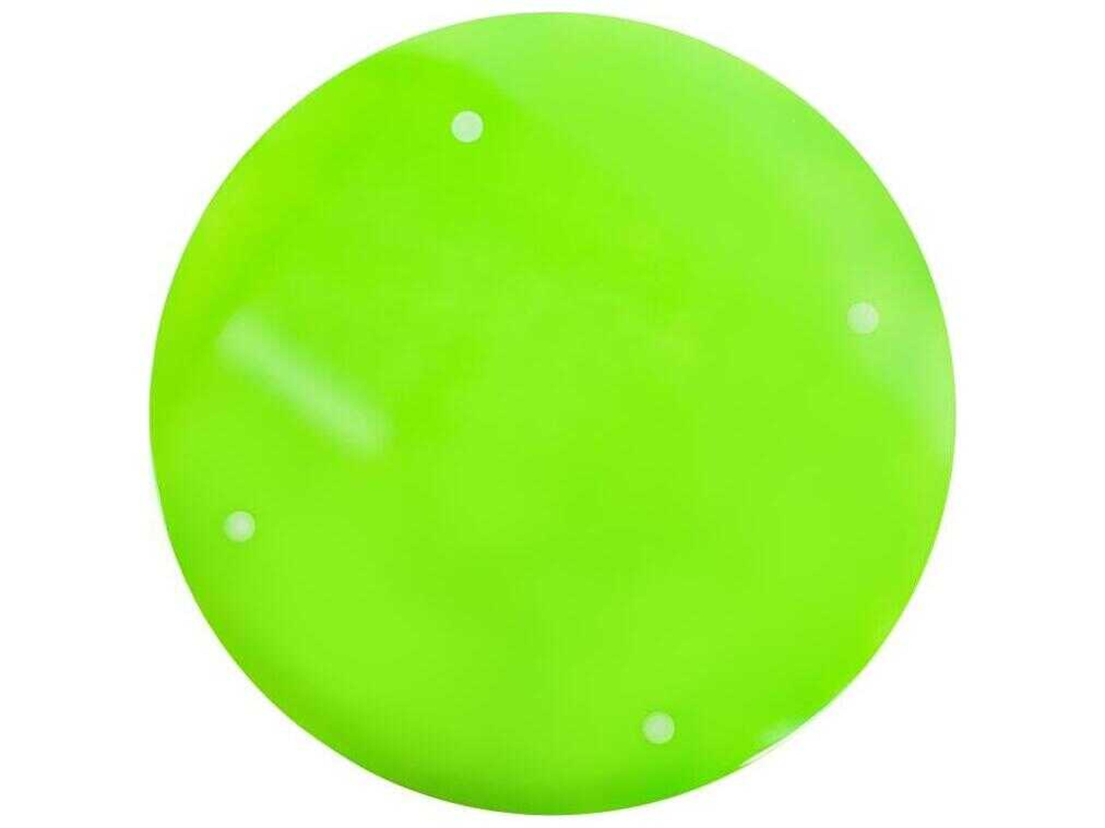 Howard Elliott Scalloped Riviera Glossy Green Serving Tray