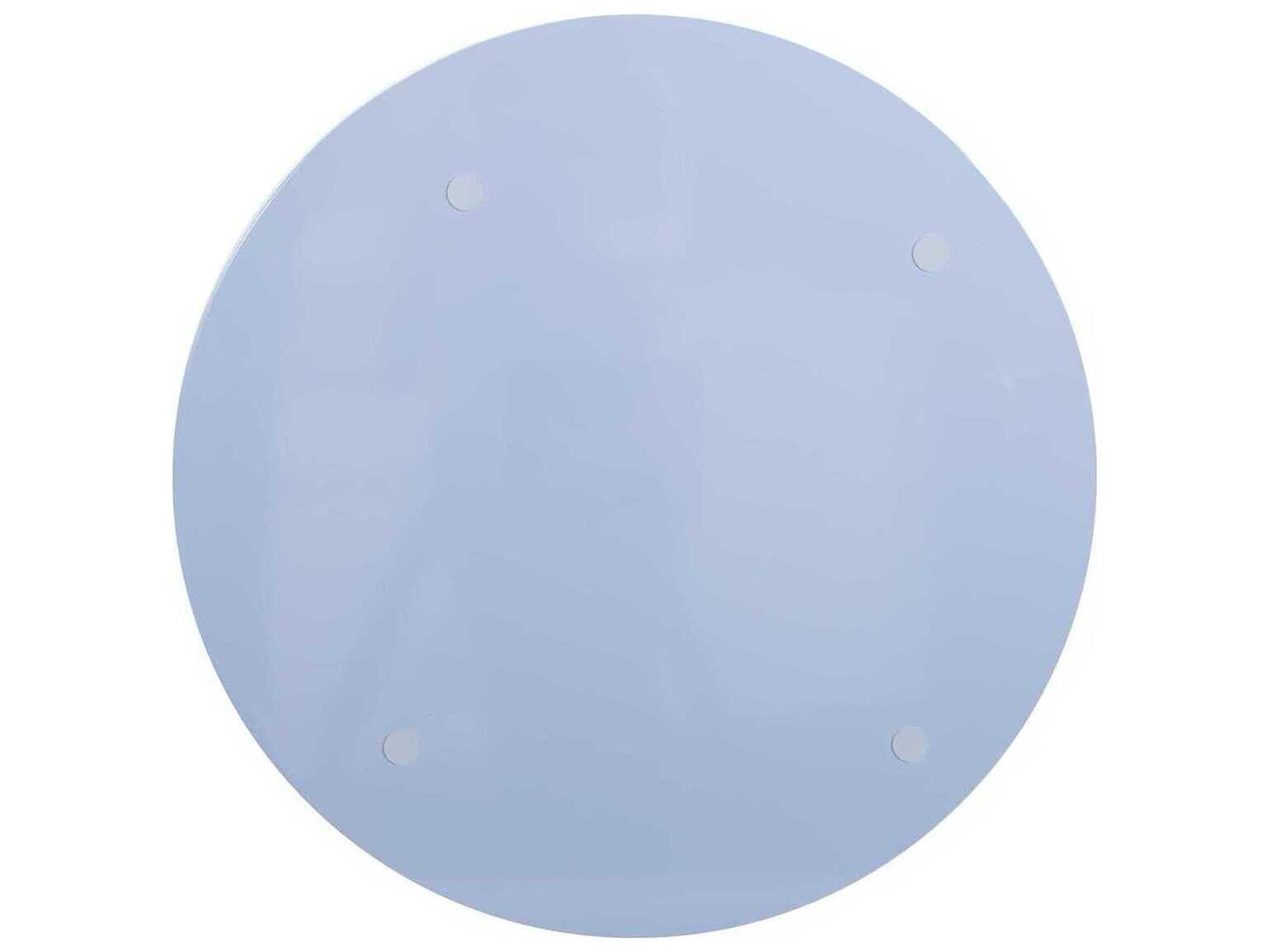 Howard Elliott Scalloped Riviera Light Blue Grey Serving Tray