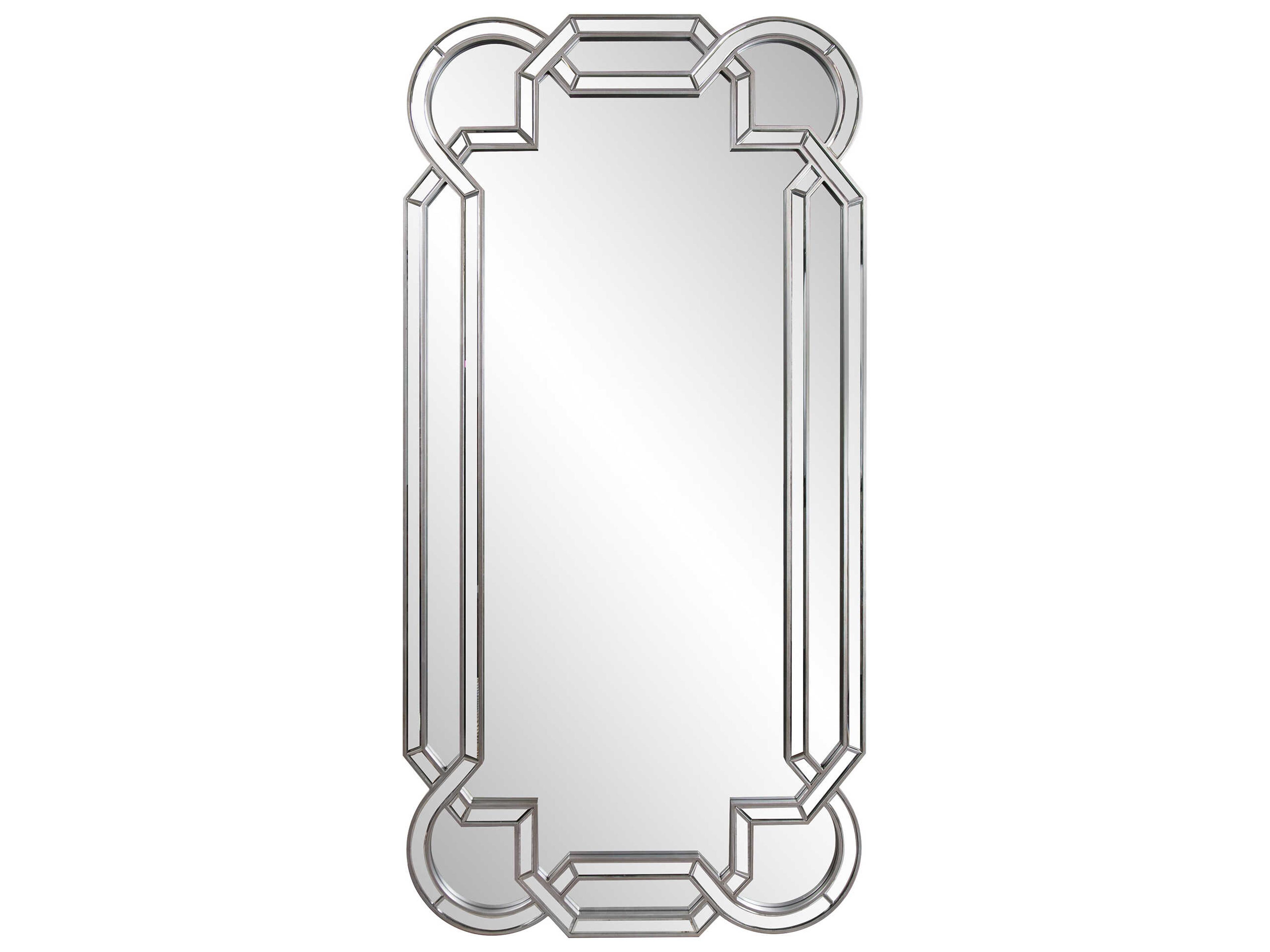 Howard Elliott Oversized Aleena Champagne Silver Wall Mirror