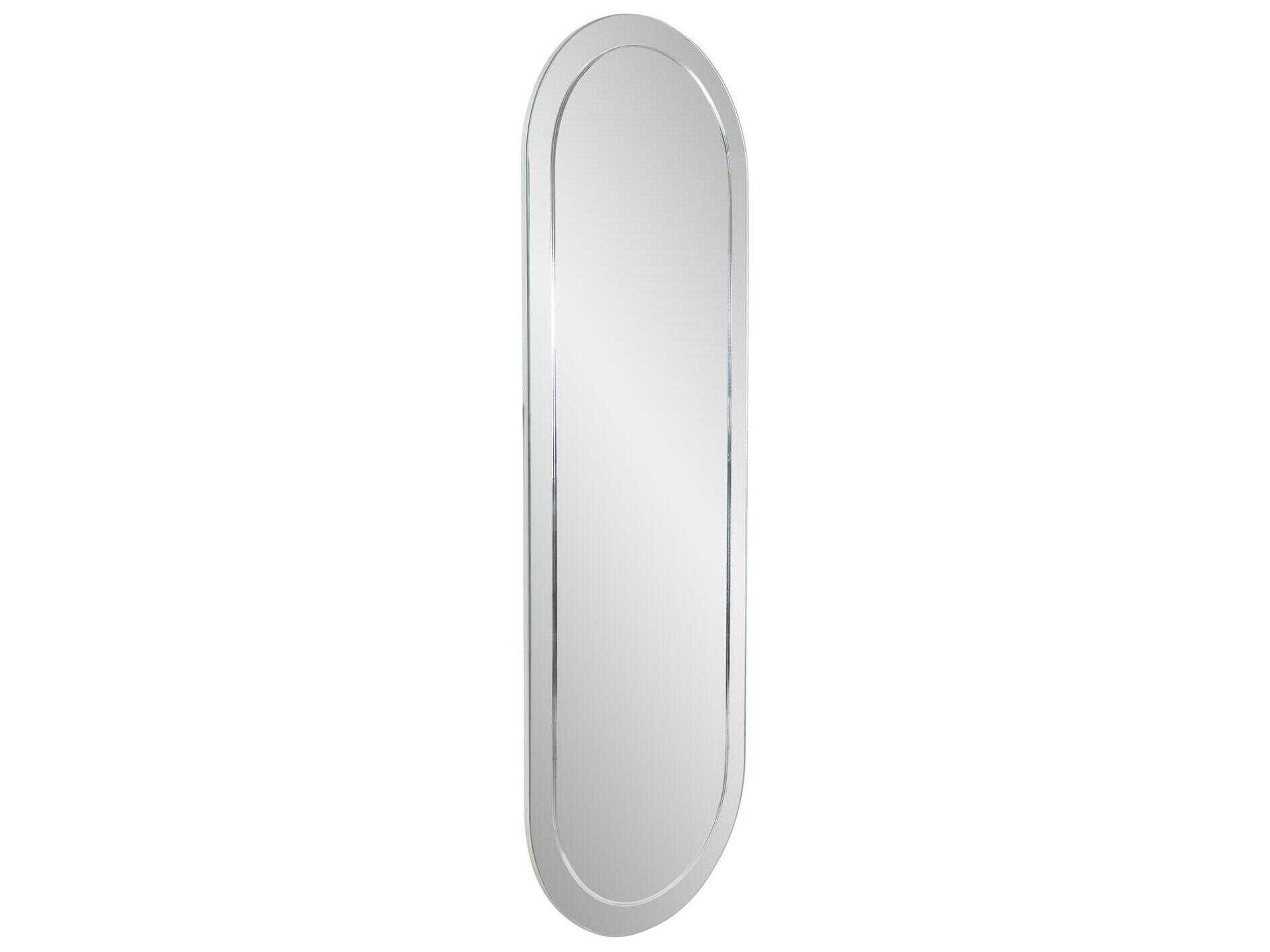 Howard Elliott Whitby Clear Oval Wall Mirror