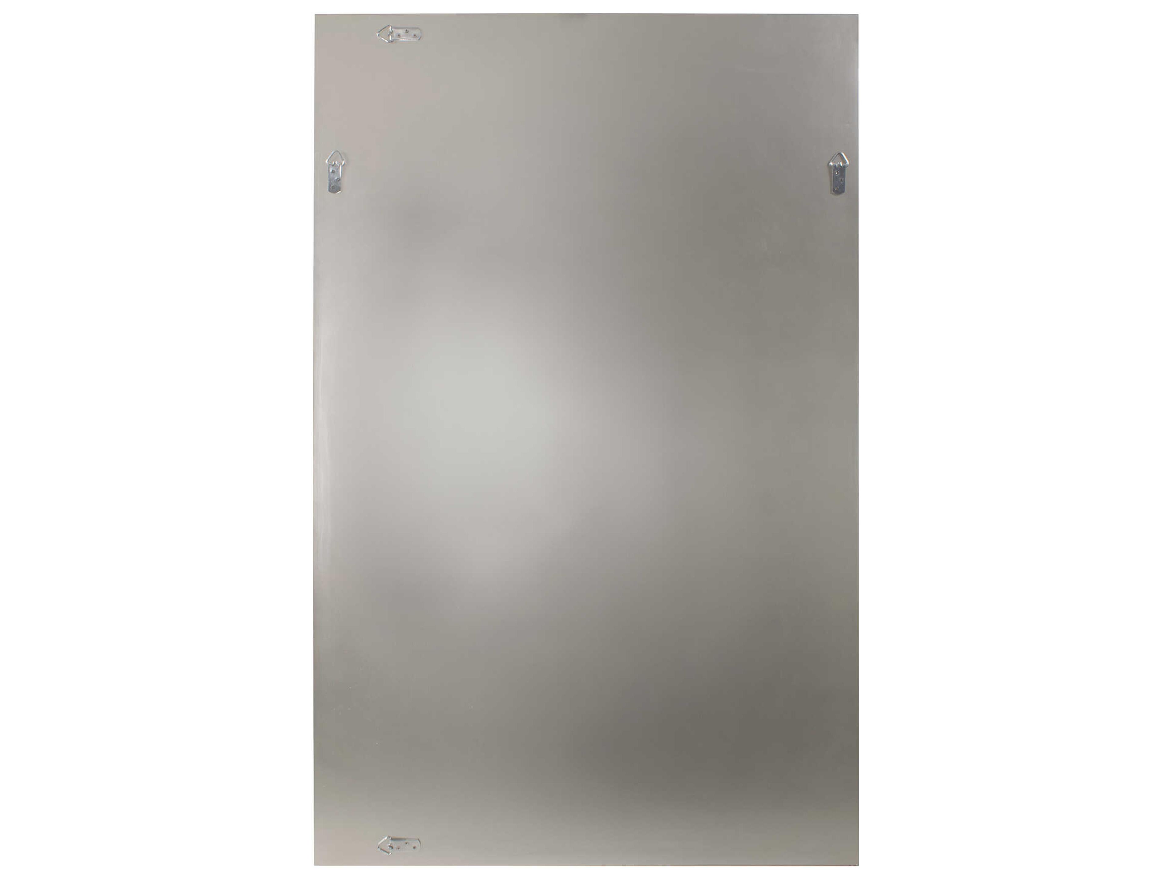 Howard Elliott Knightbridge Matte Silver Rectangular Wall Mirror