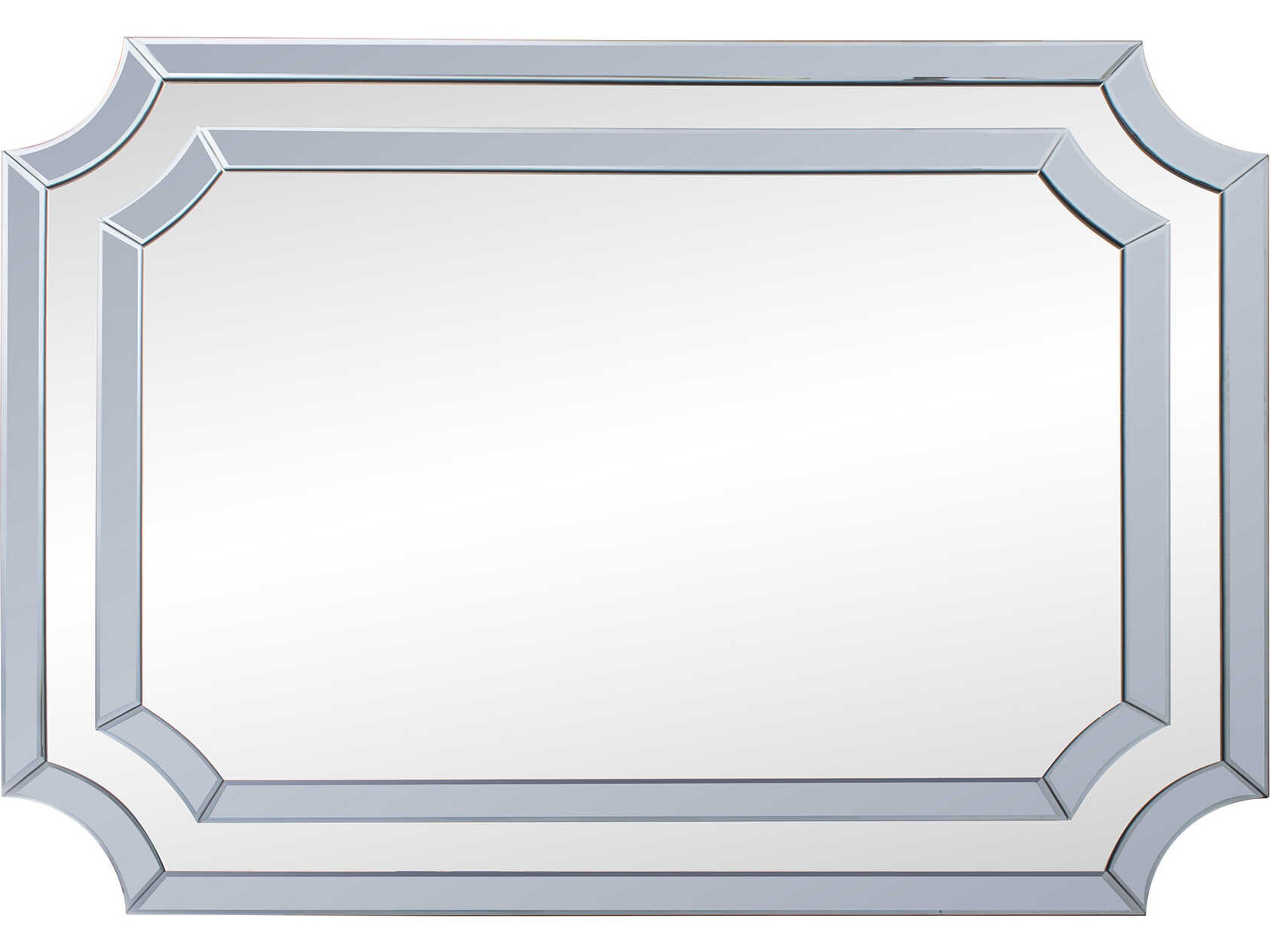 Howard Elliott Ralston Smokey Gray Wall Mirror