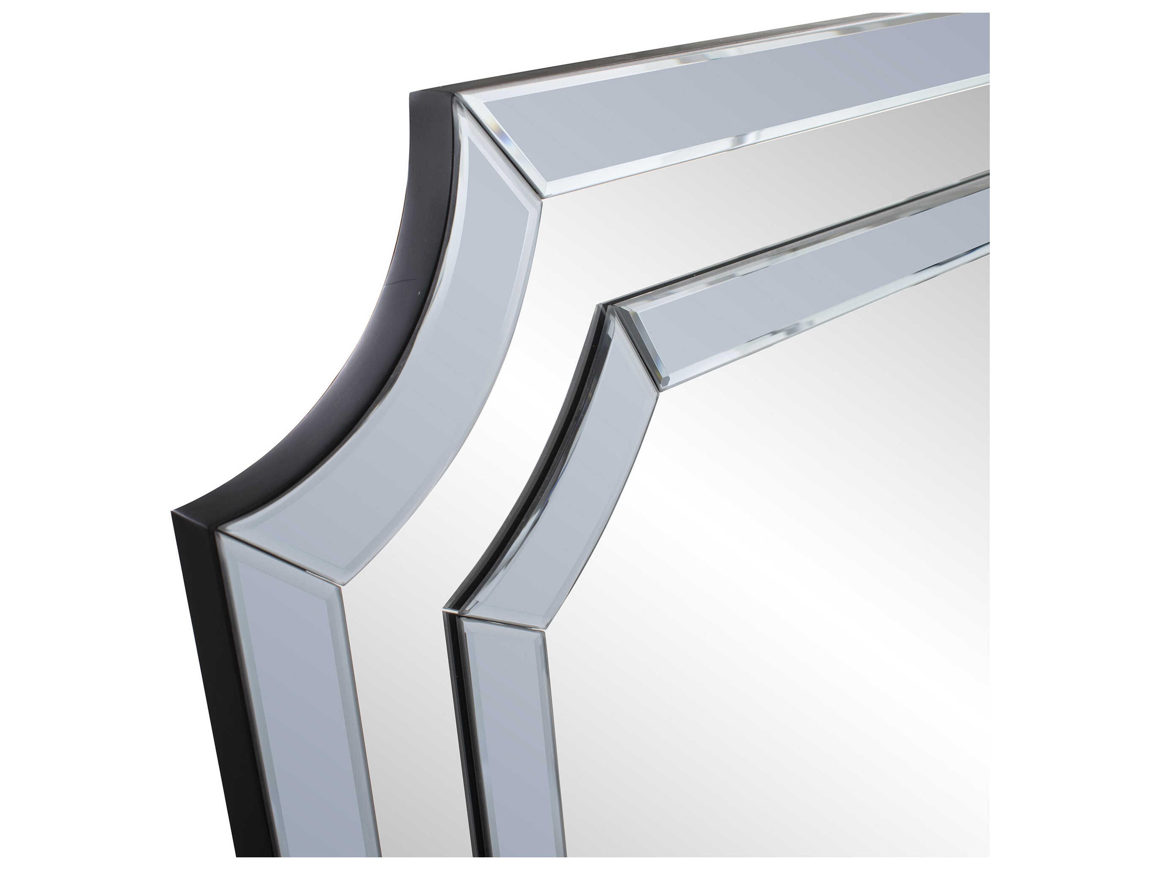 Howard Elliott Ralston Smokey Gray Wall Mirror