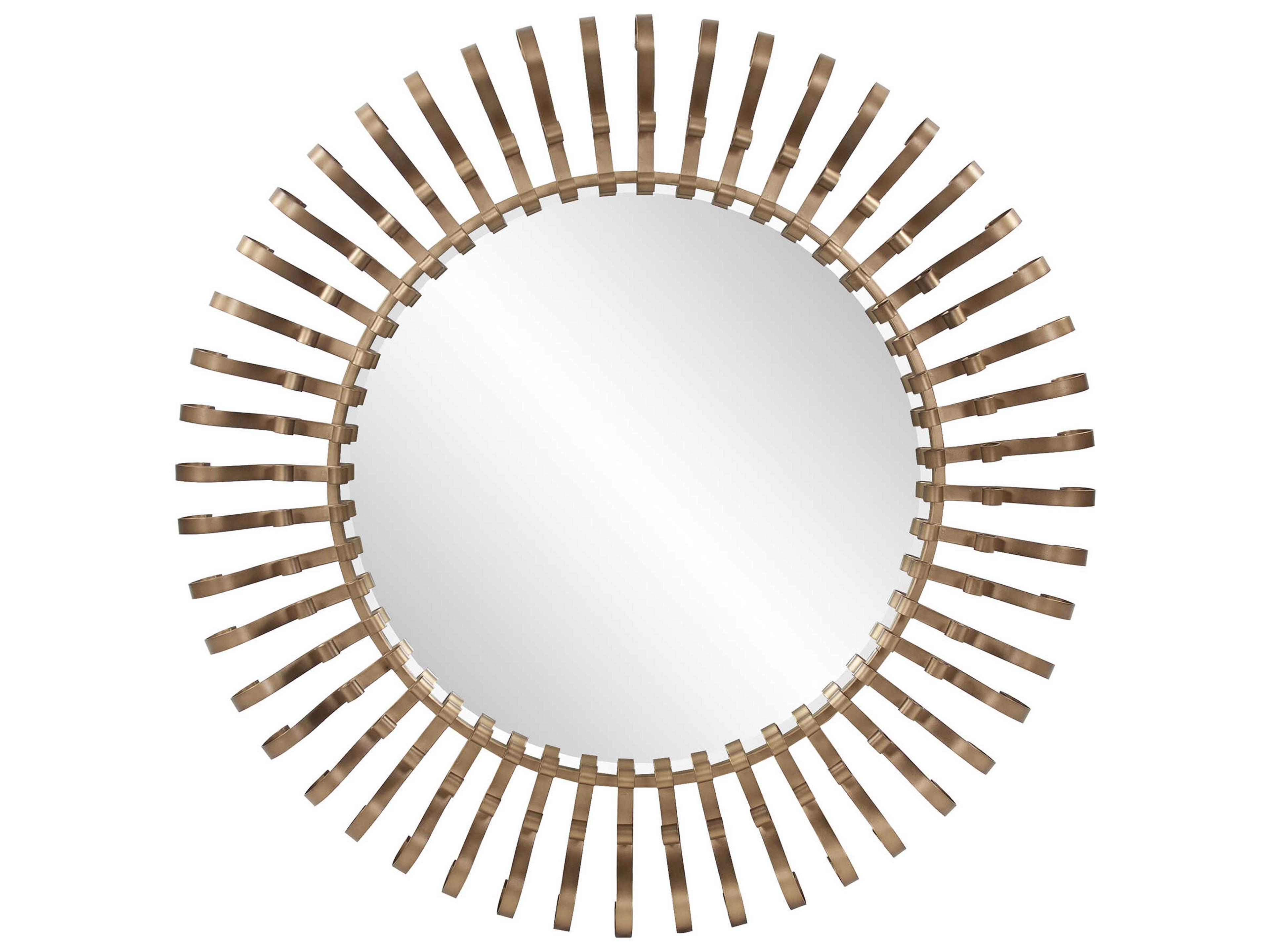 Casimir Bronze Sunburst Wall Mirror