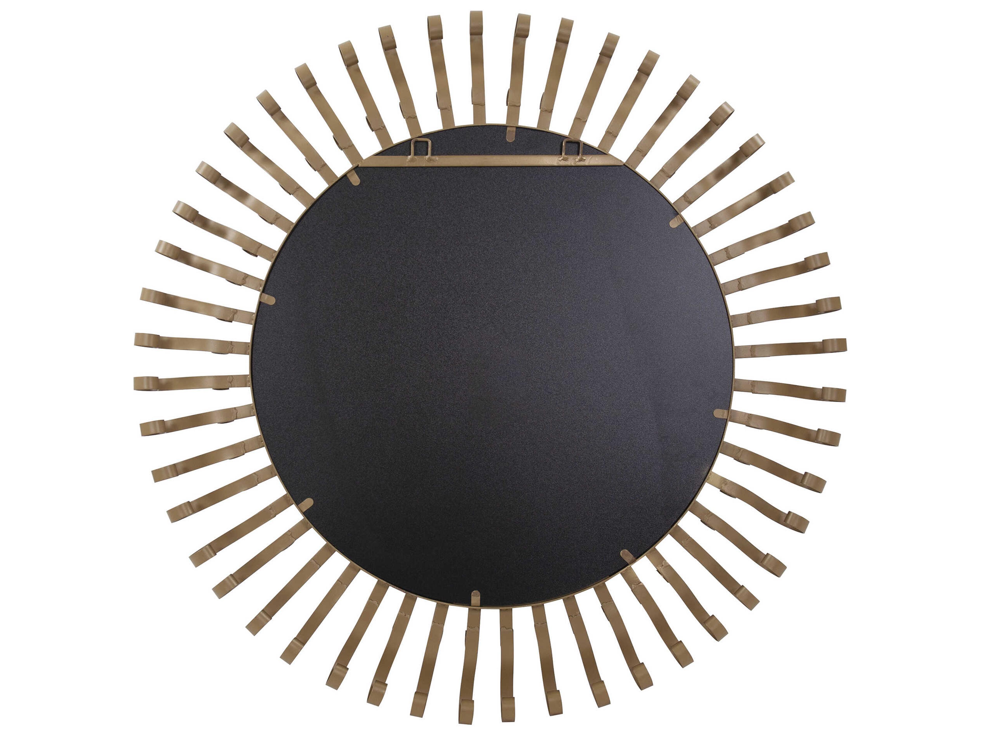 Howard Elliott Casimir Bronze Sunburst Wall Mirror