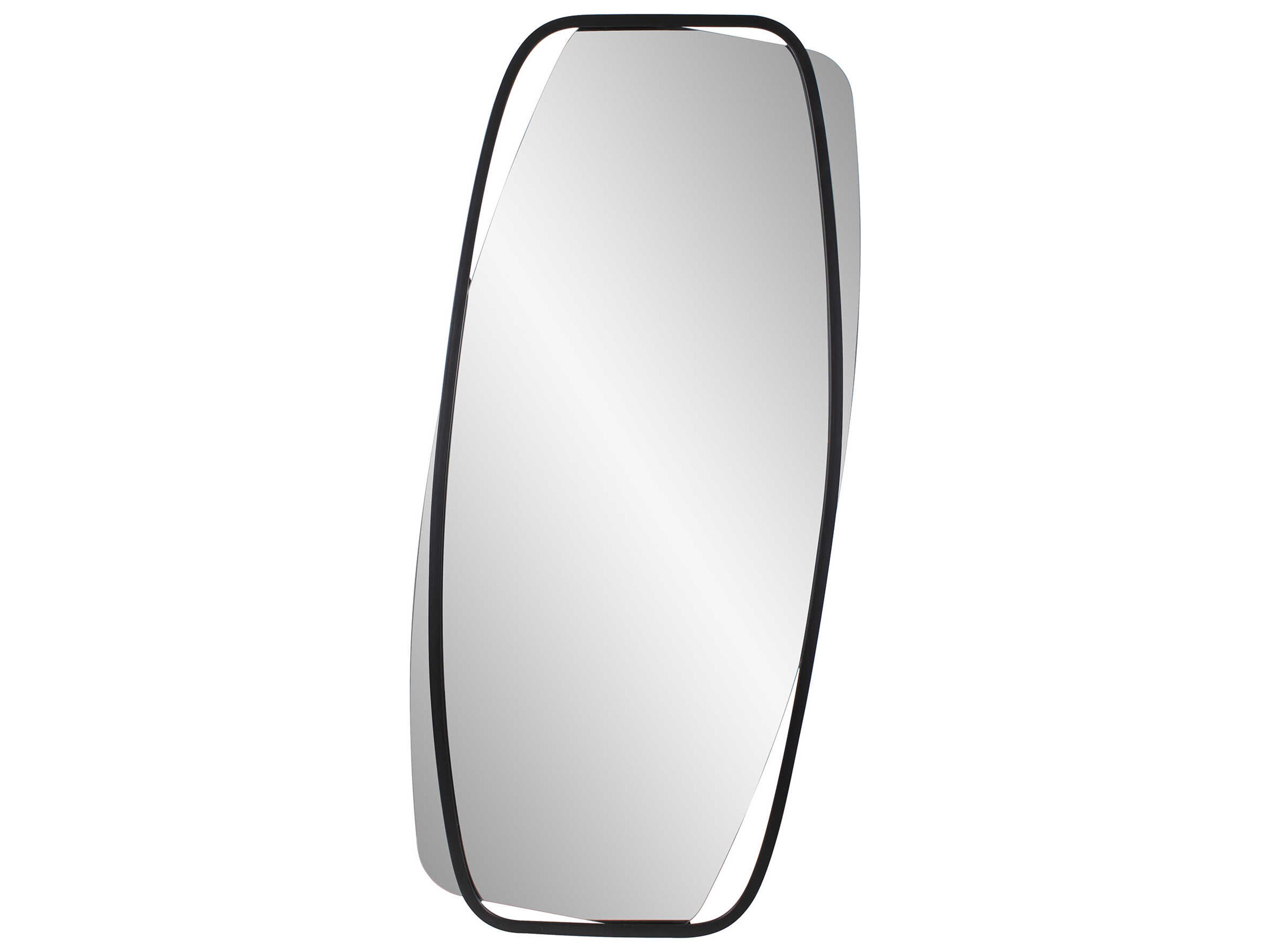 Howard Elliott Dattner Black Wall Mirror