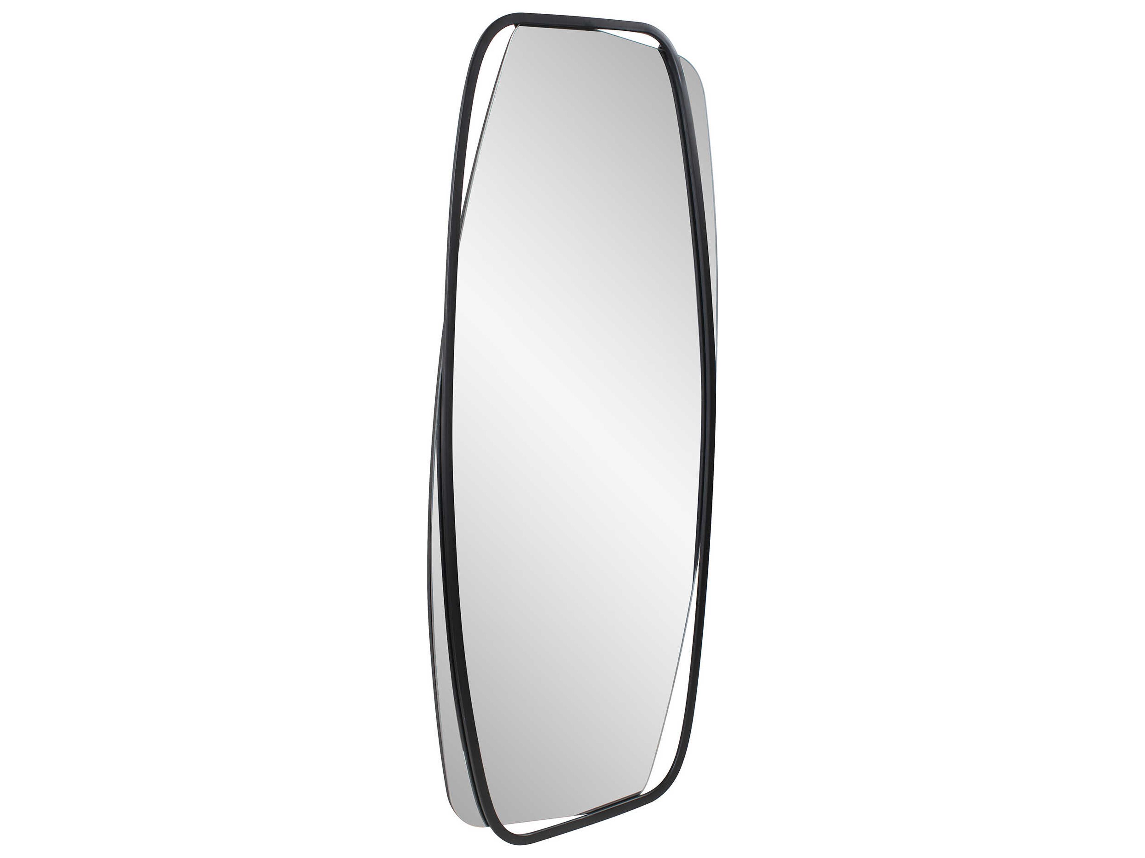 Howard Elliott Dattner Black Wall Mirror