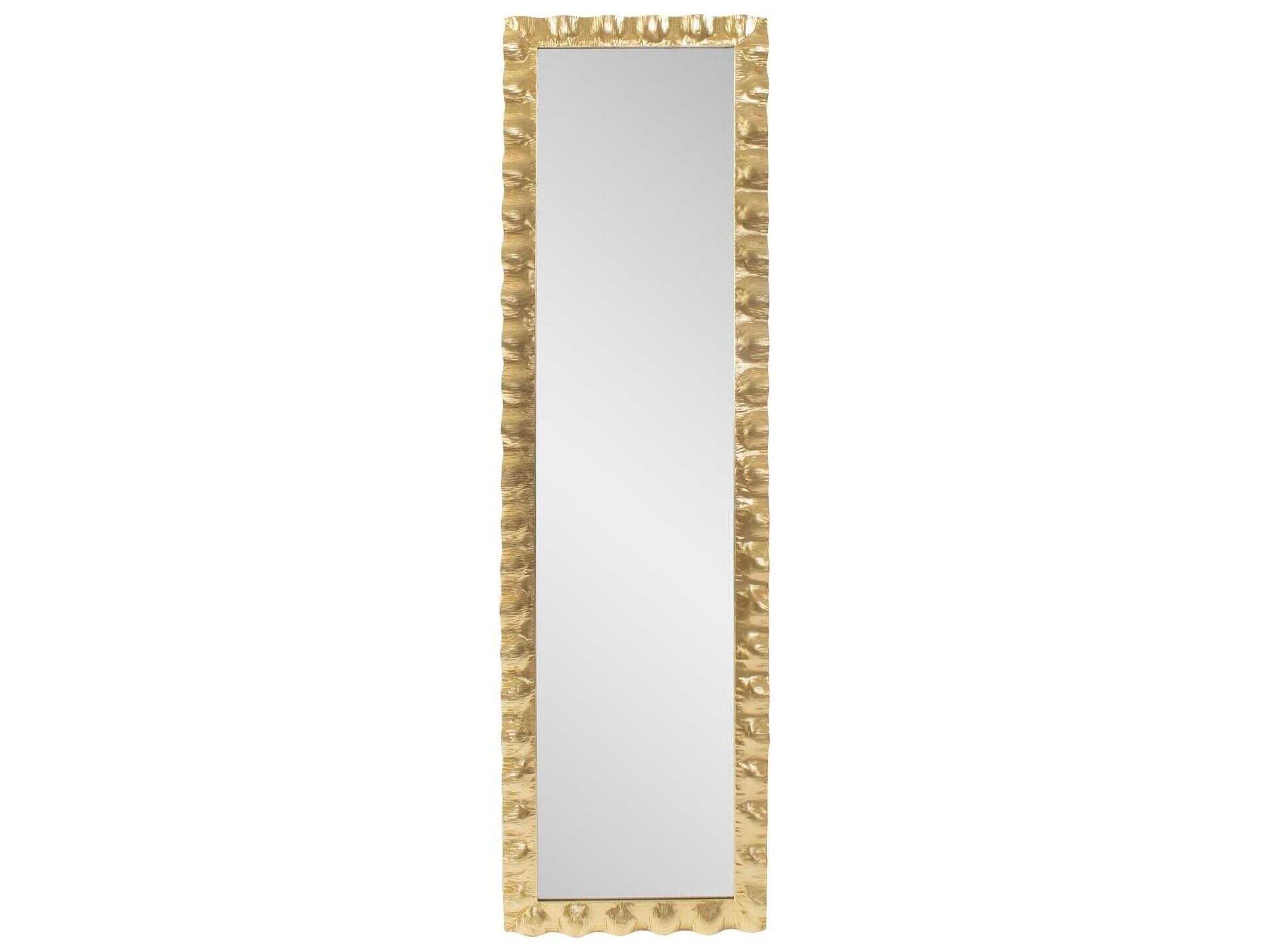 Howard Elliott La Bailadora Textured Gold Rectangular Wall Mirror