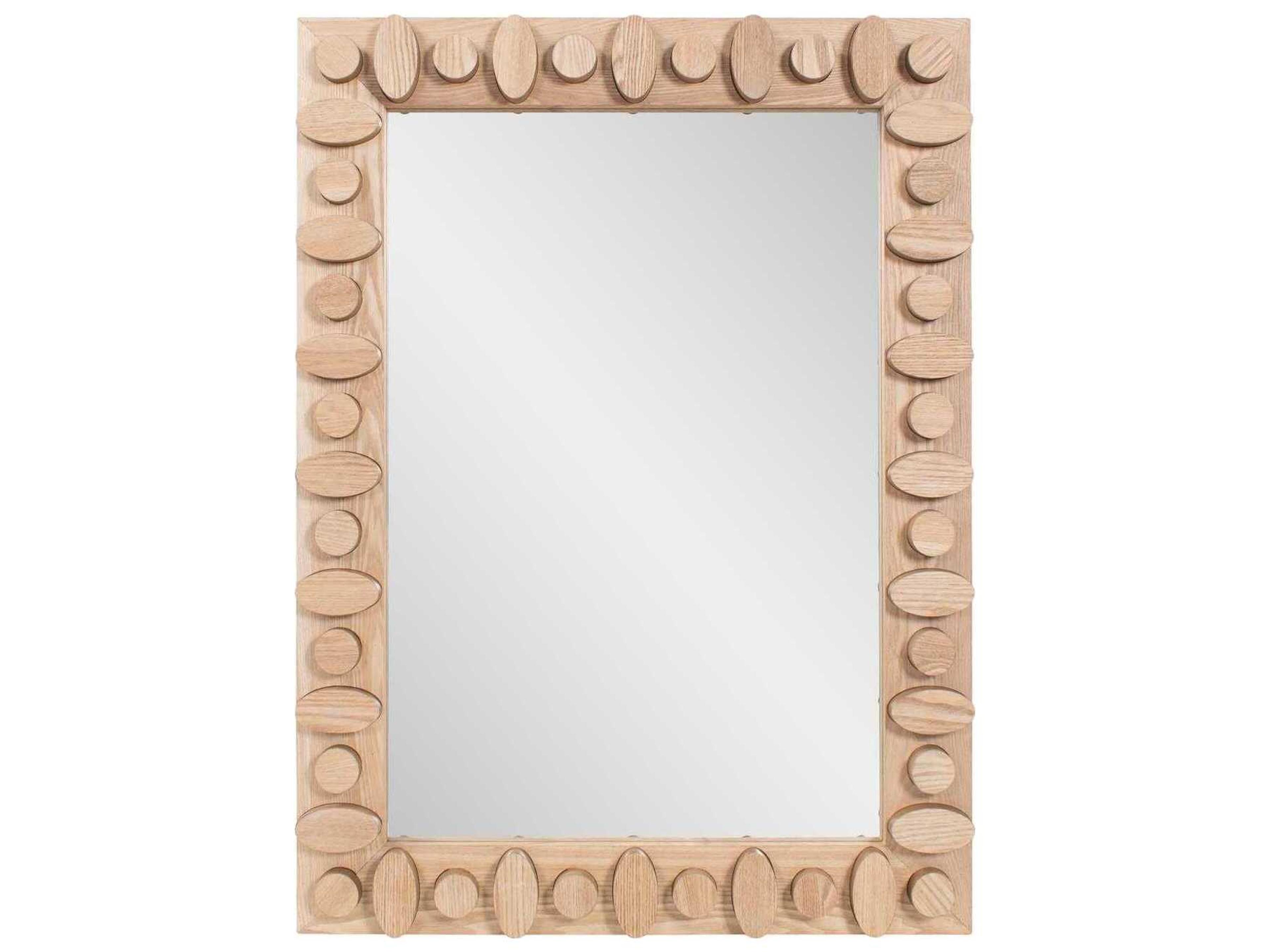 Howard Elliott Robin Baron Winfield Ash Rectangular Wall Mirror