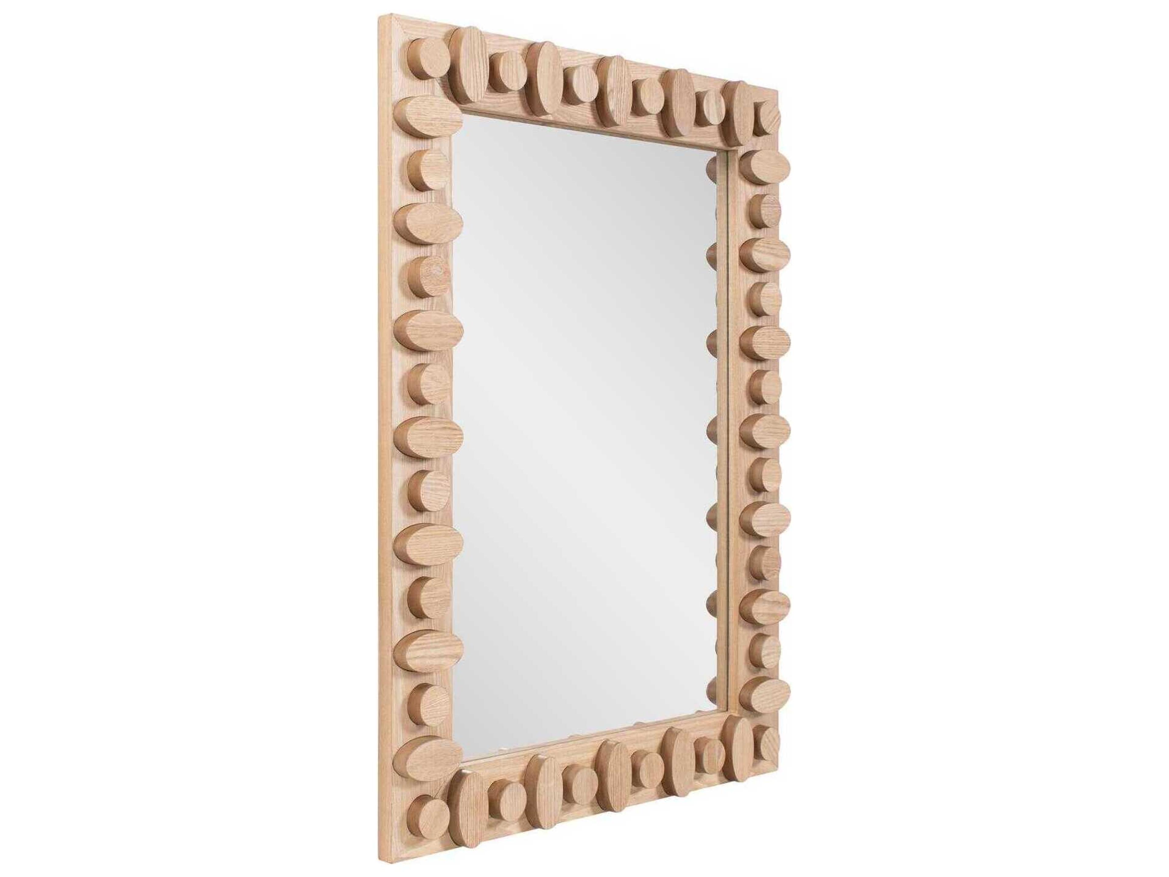 Howard Elliott Robin Baron Winfield Ash Rectangular Wall Mirror