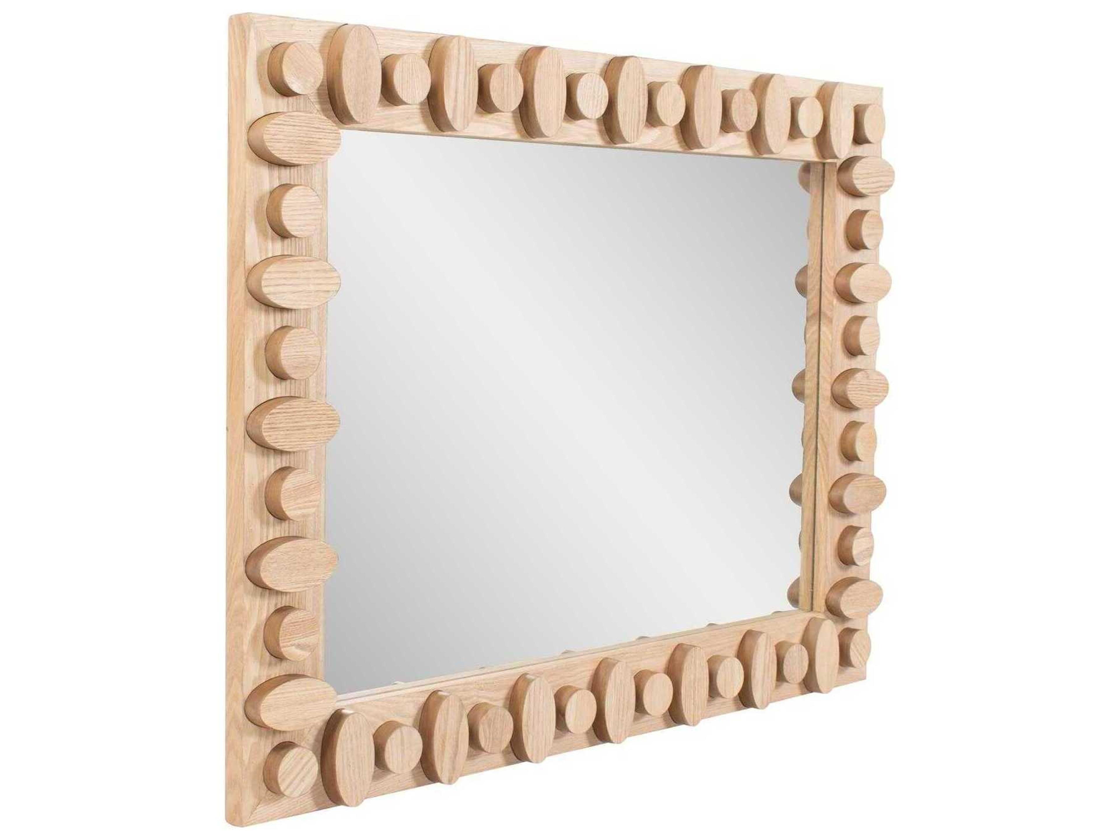Howard Elliott Robin Baron Winfield Ash Rectangular Wall Mirror
