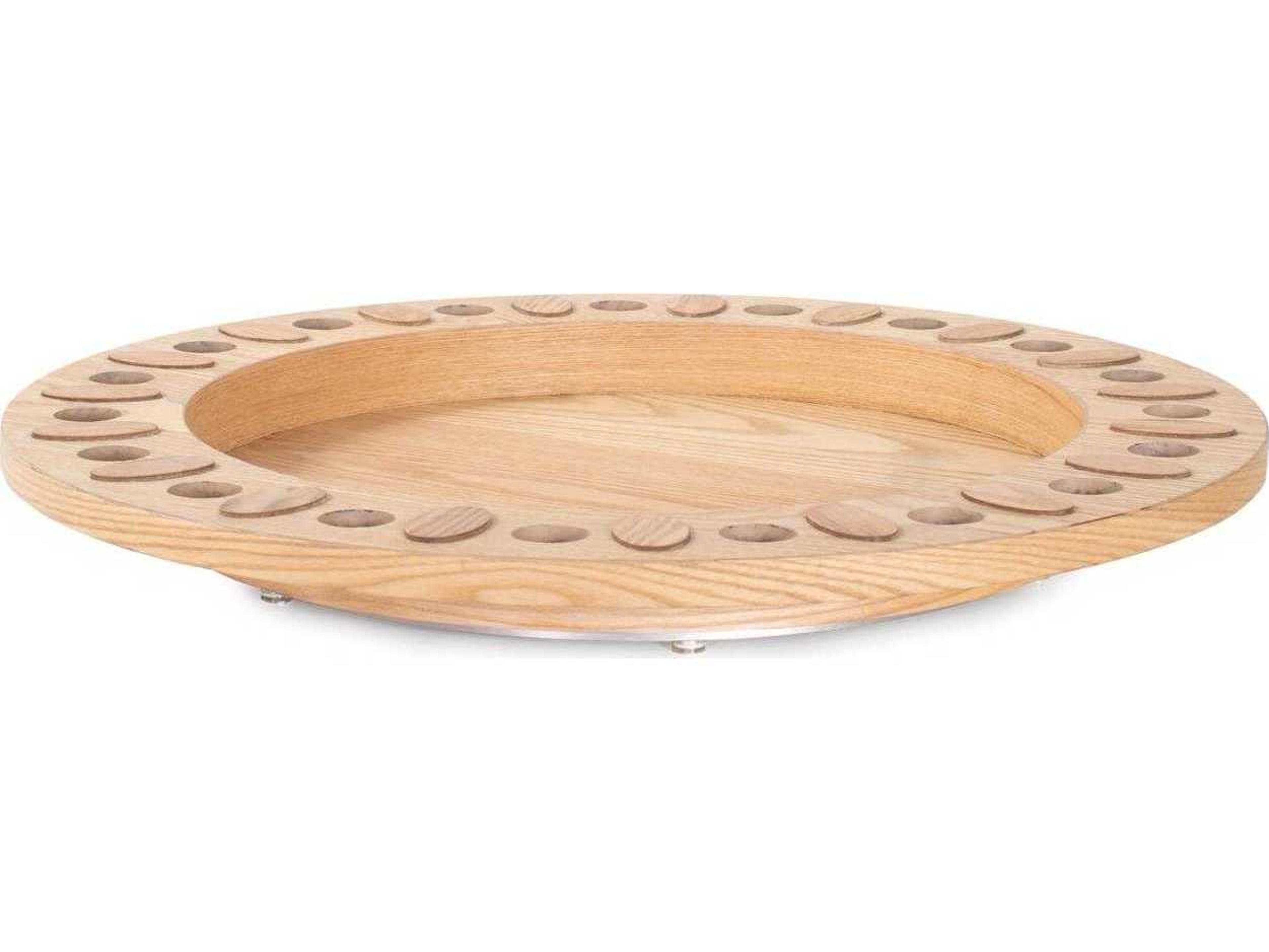 Howard Elliott Robin Baron Winfield Wooden Lazy Susan