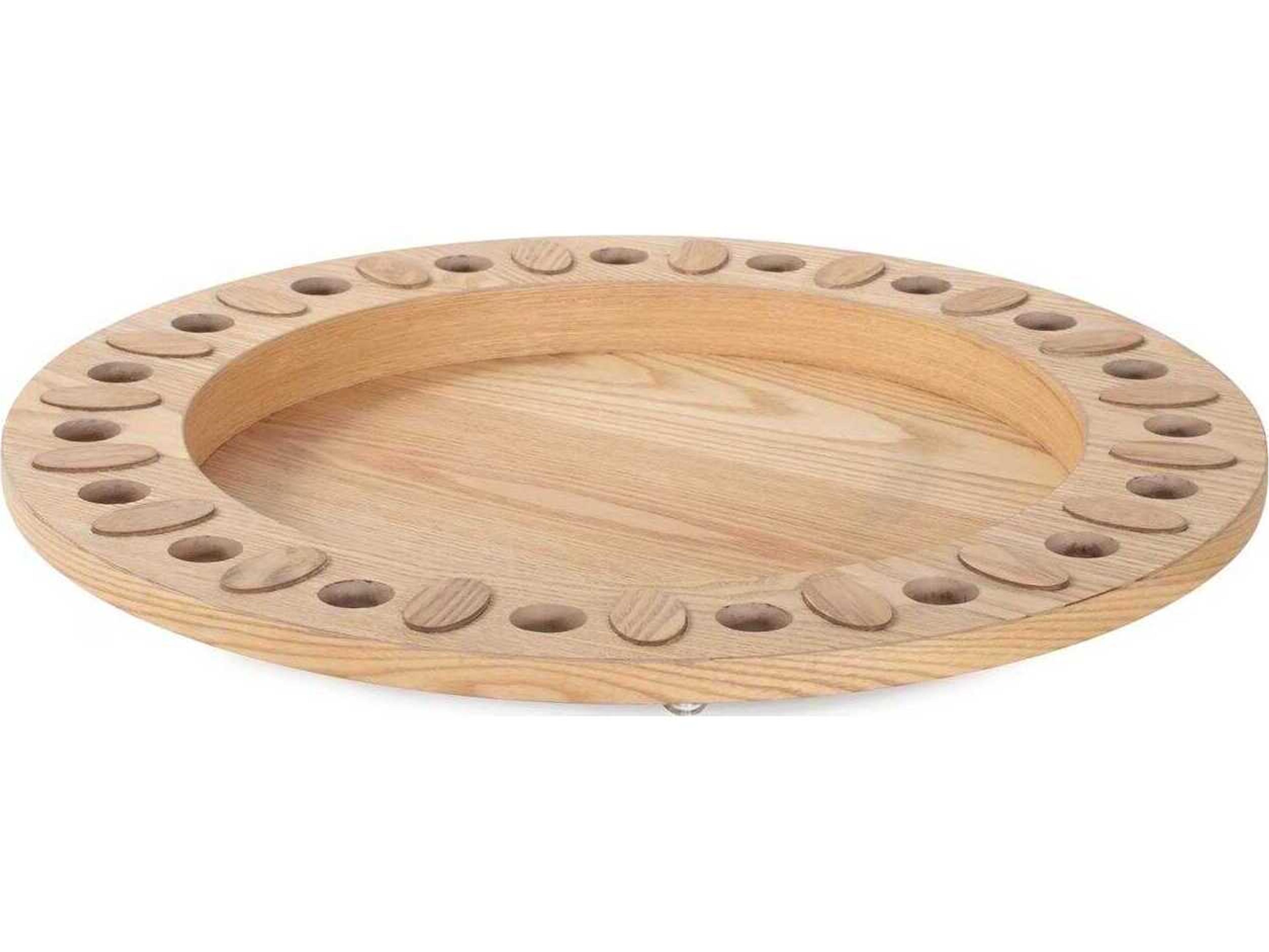 Howard Elliott Robin Baron Winfield Wooden Lazy Susan
