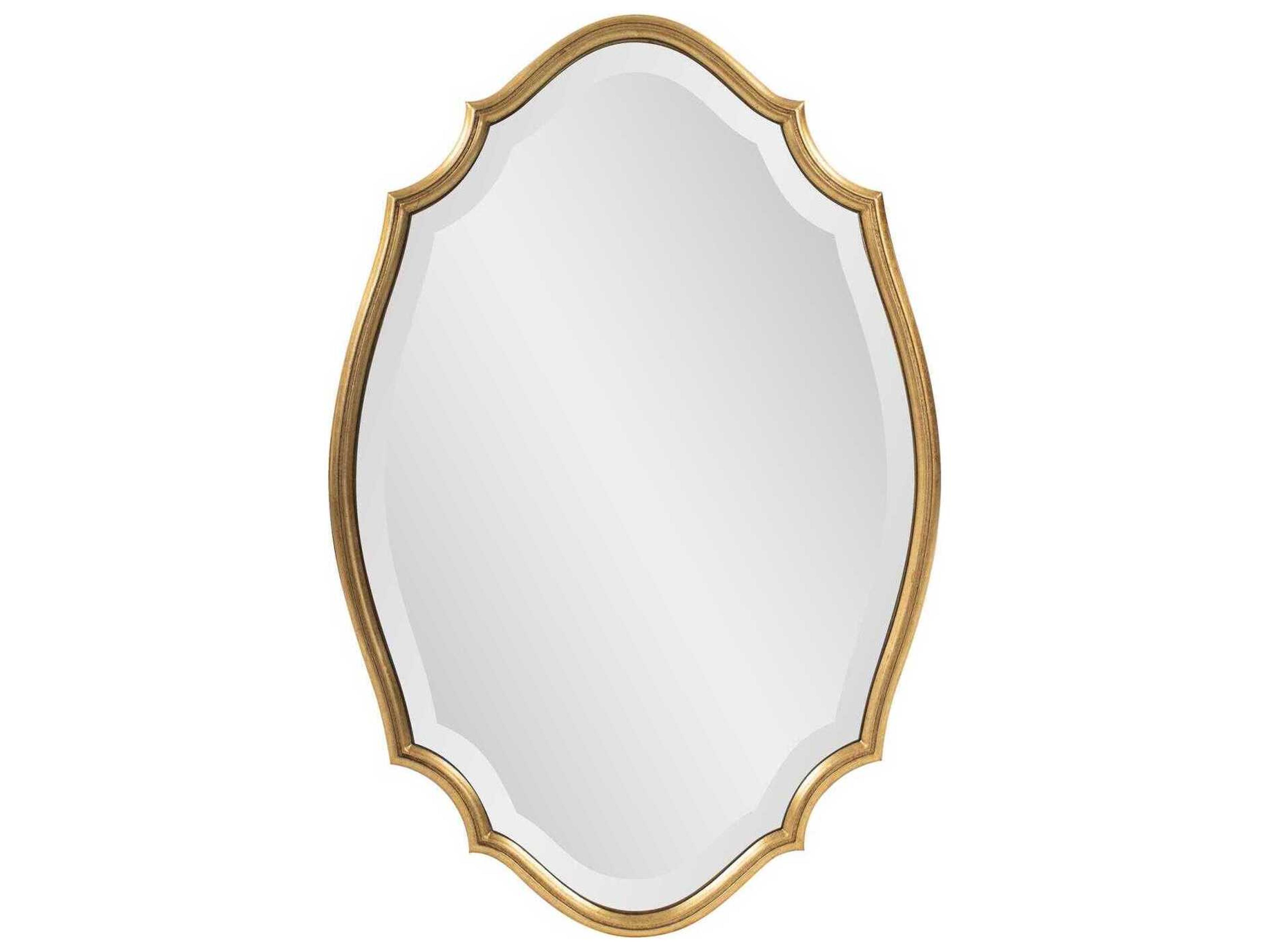 Sabien Country Gold Oval Wall Mirror