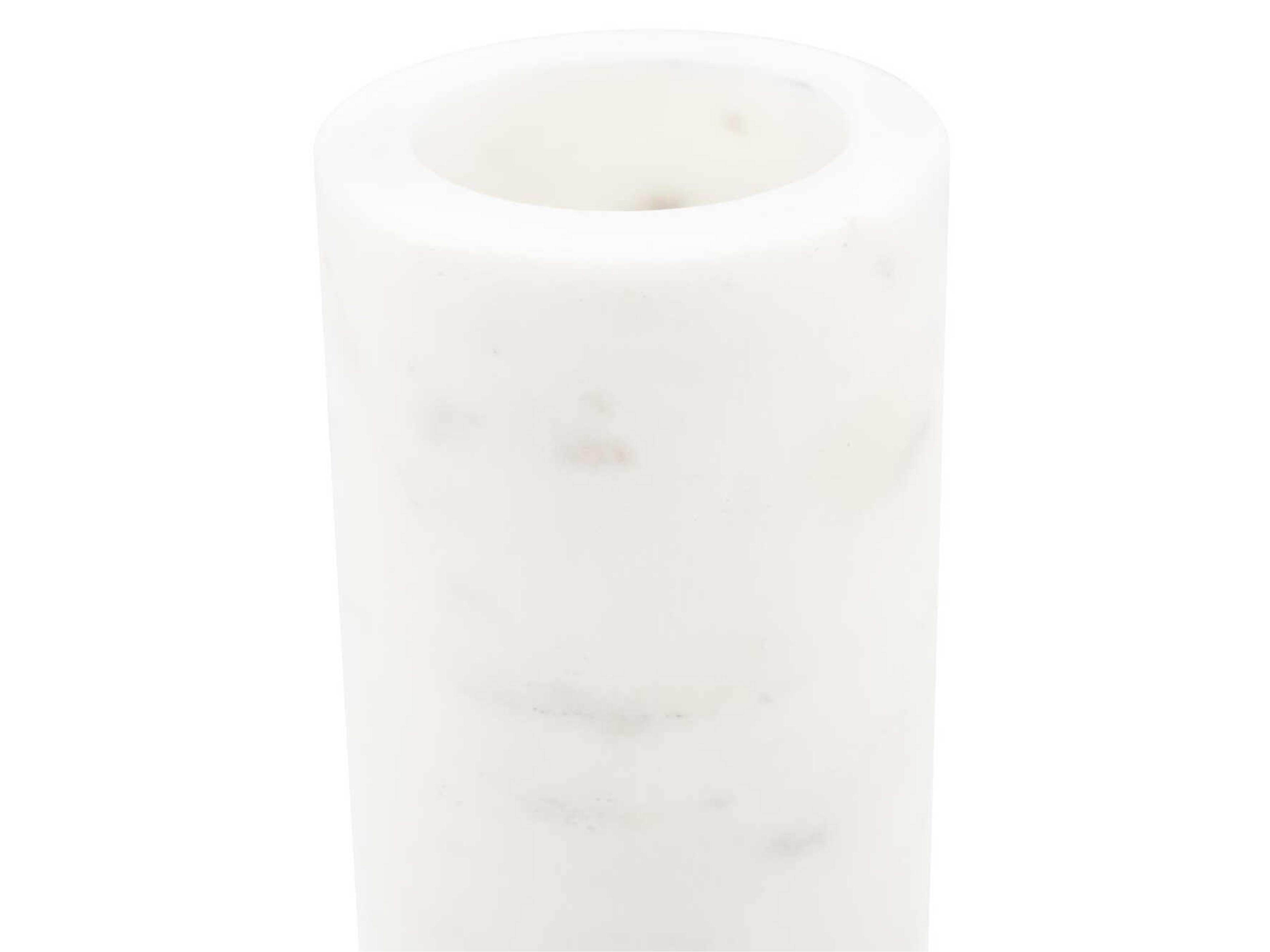 Howard Elliott Nizzoli White Gray Vase