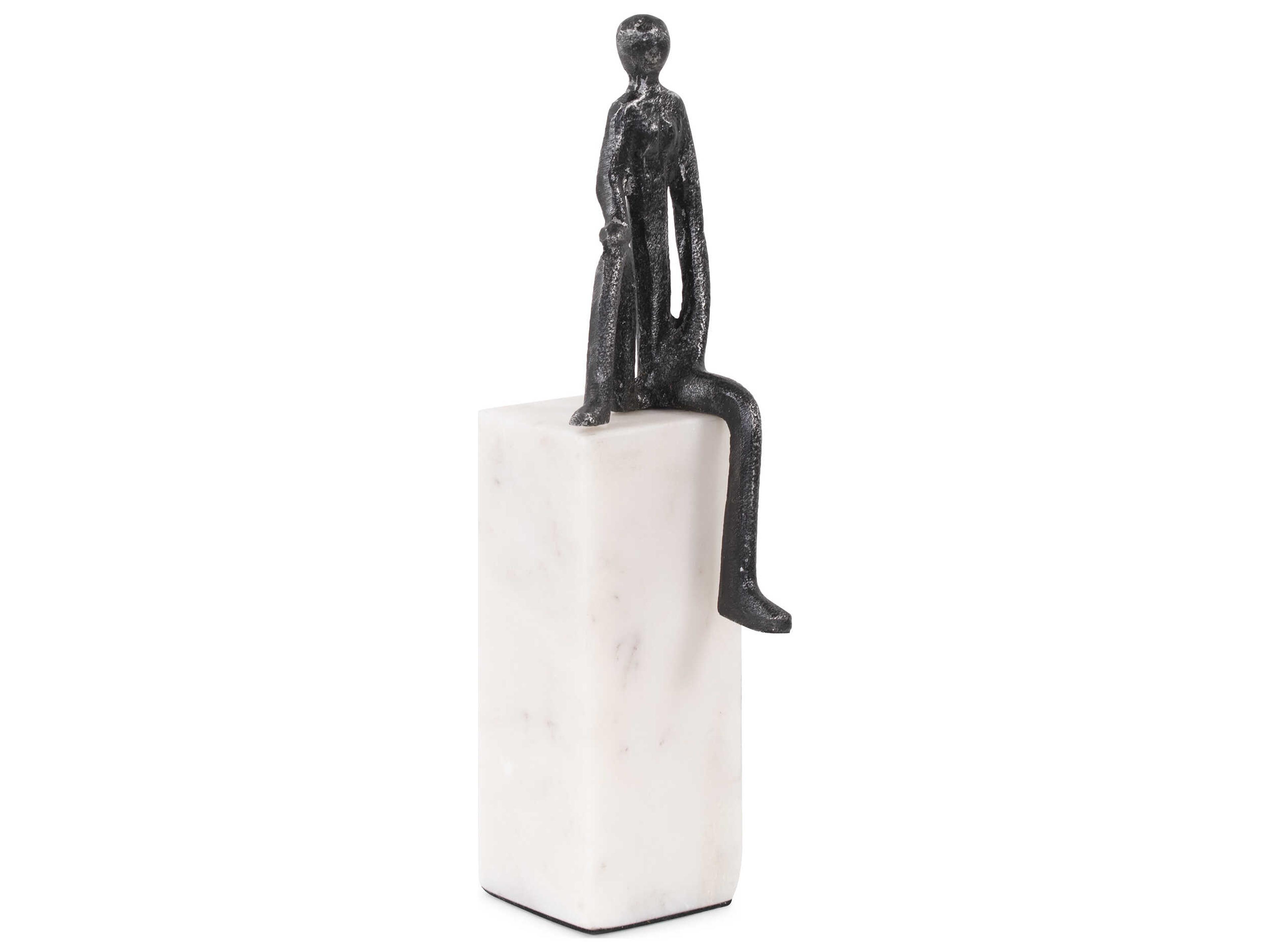 Howard Elliott Black White Proud Moment Sculpture