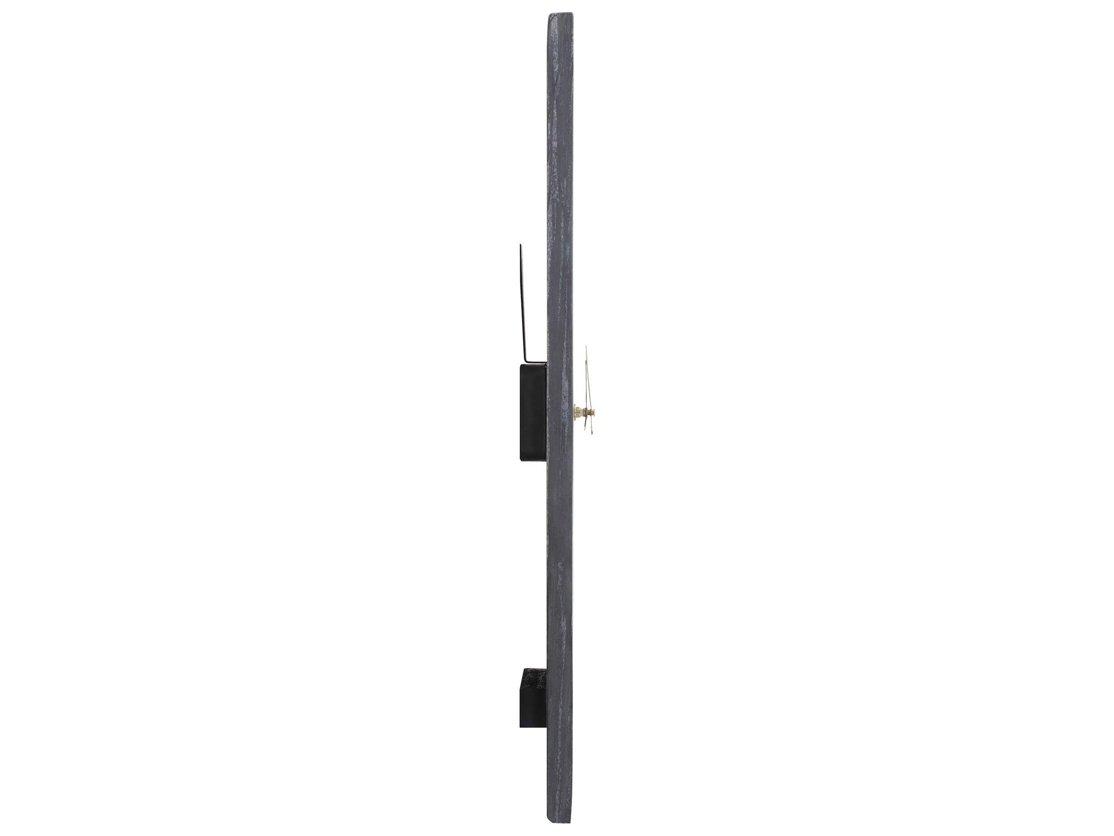 Howard Elliott Mies Black Marble Monolith Clock