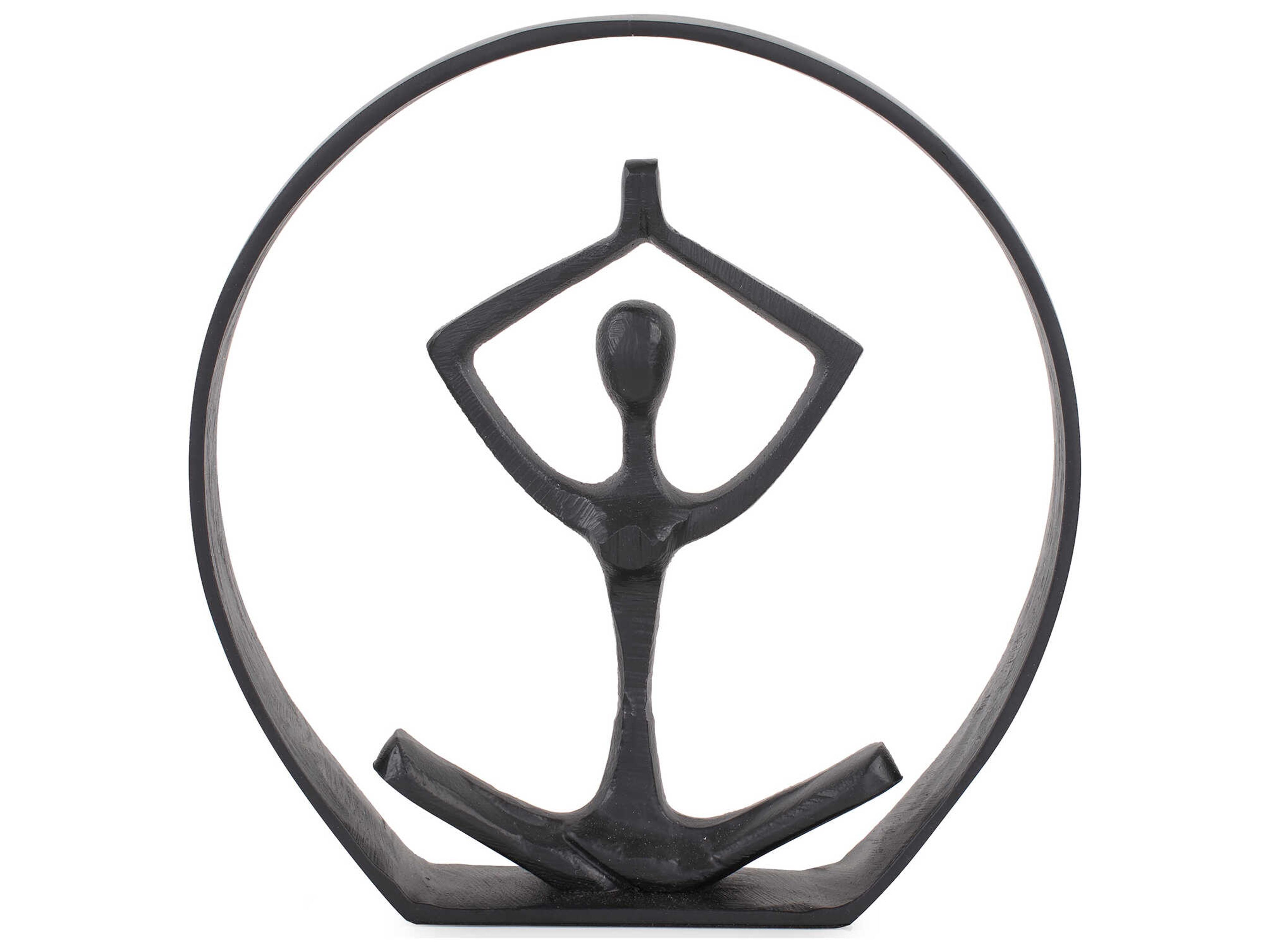 Matte Black In The Zen Sculpture